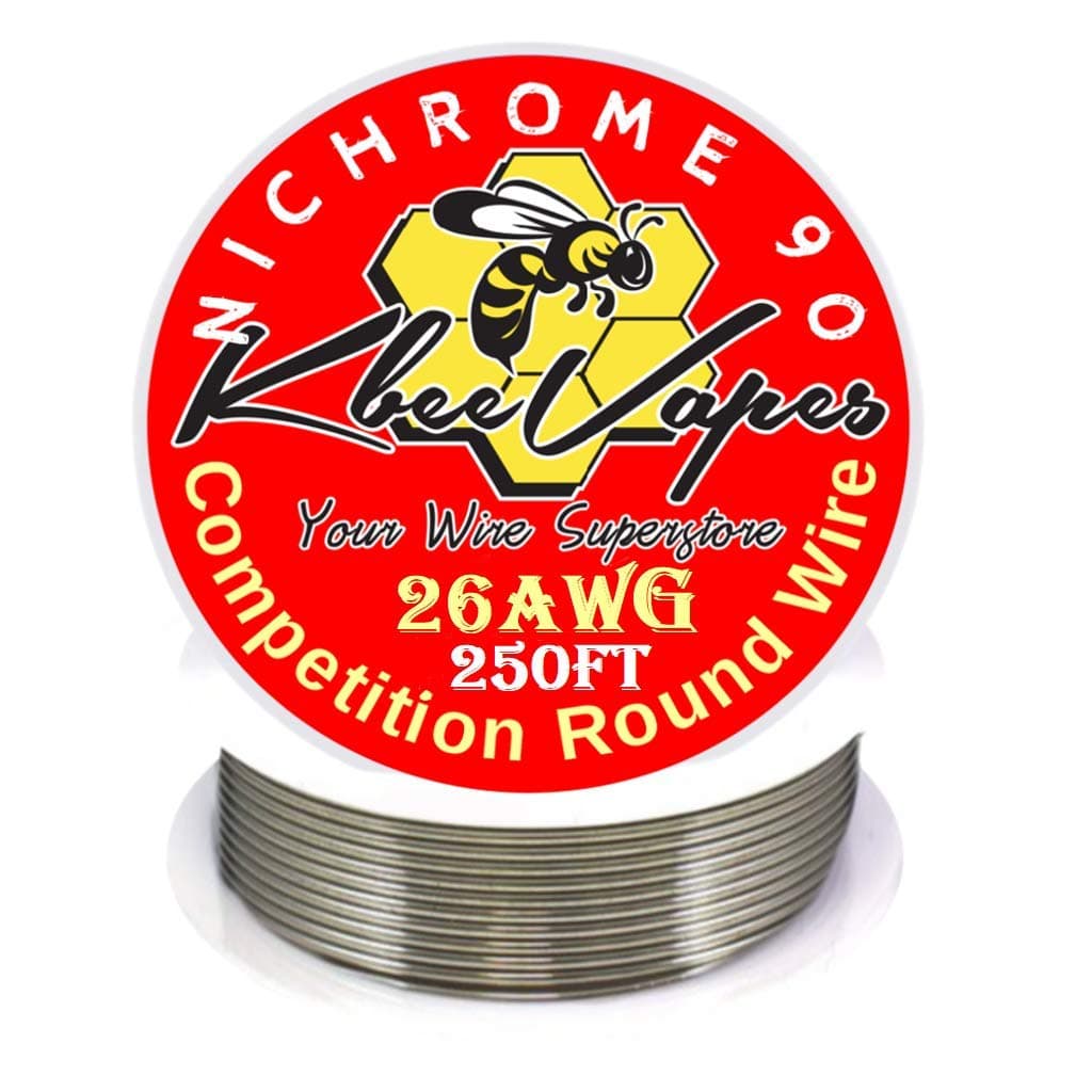 Kbee's 250 ft - 26 Gauge AWG Nichrome 90 Resistance Wire 250’ Length