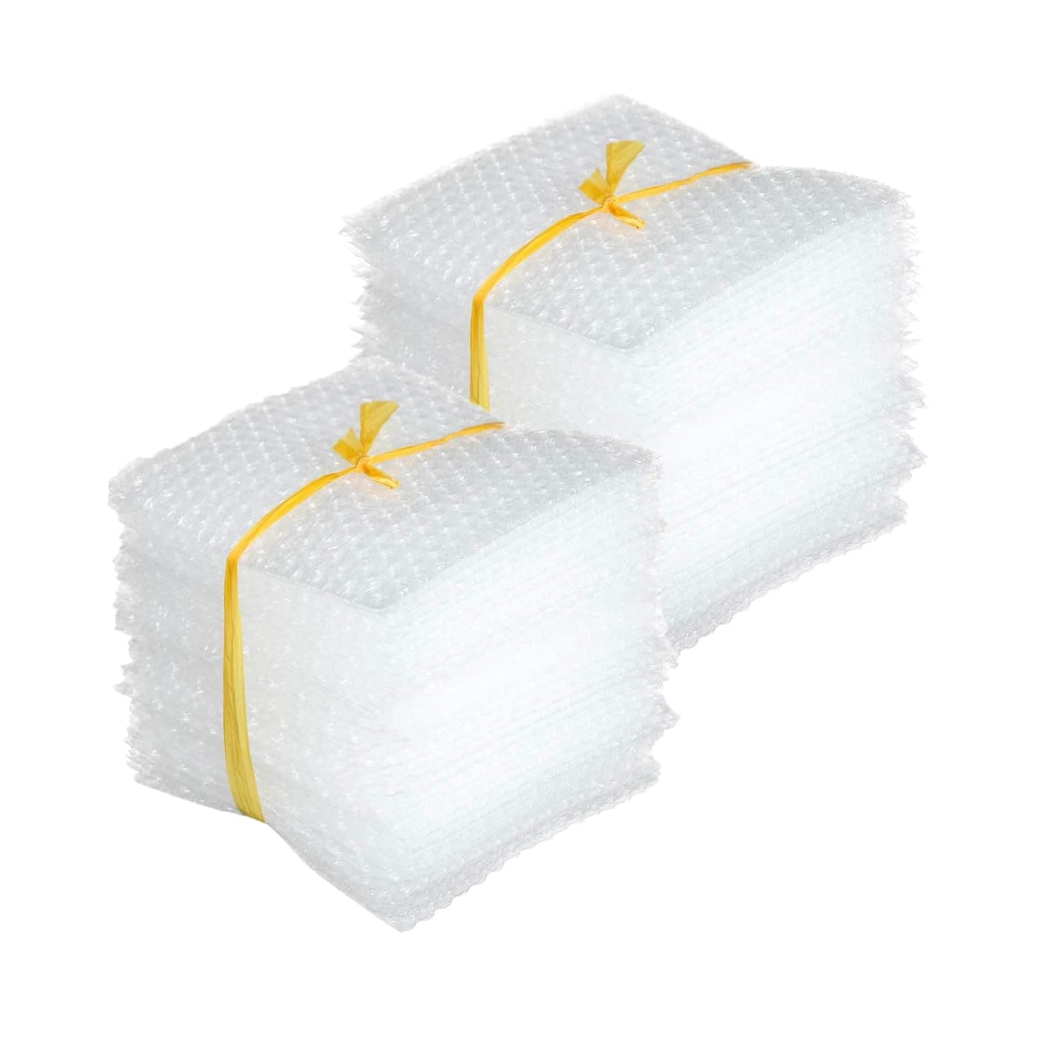 GMQG 50Pcs Clear Bubble Out Bags, Bubble Pouches Bags for Shipping, Double Wall Bubble Cushioning Wrap Bags for Mailing Packing, Moving and Storage Fragile Dishes Electronic Item (30 x 30 cm)