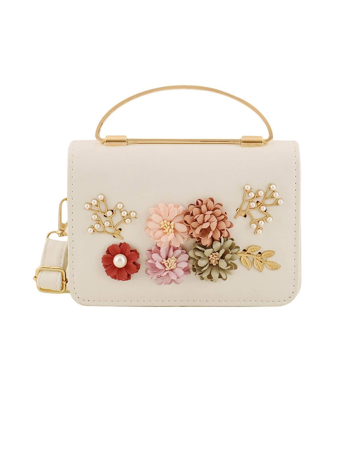 MARK & KEITHWomen's Handbag, White, Free Size