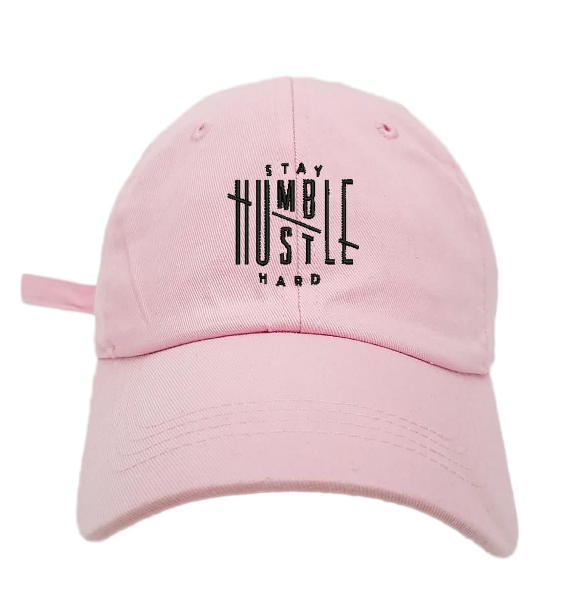 TheMonstaHumble Stay Hard Logo Style Dad Hat Washed Cotton Polo Baseball Cap