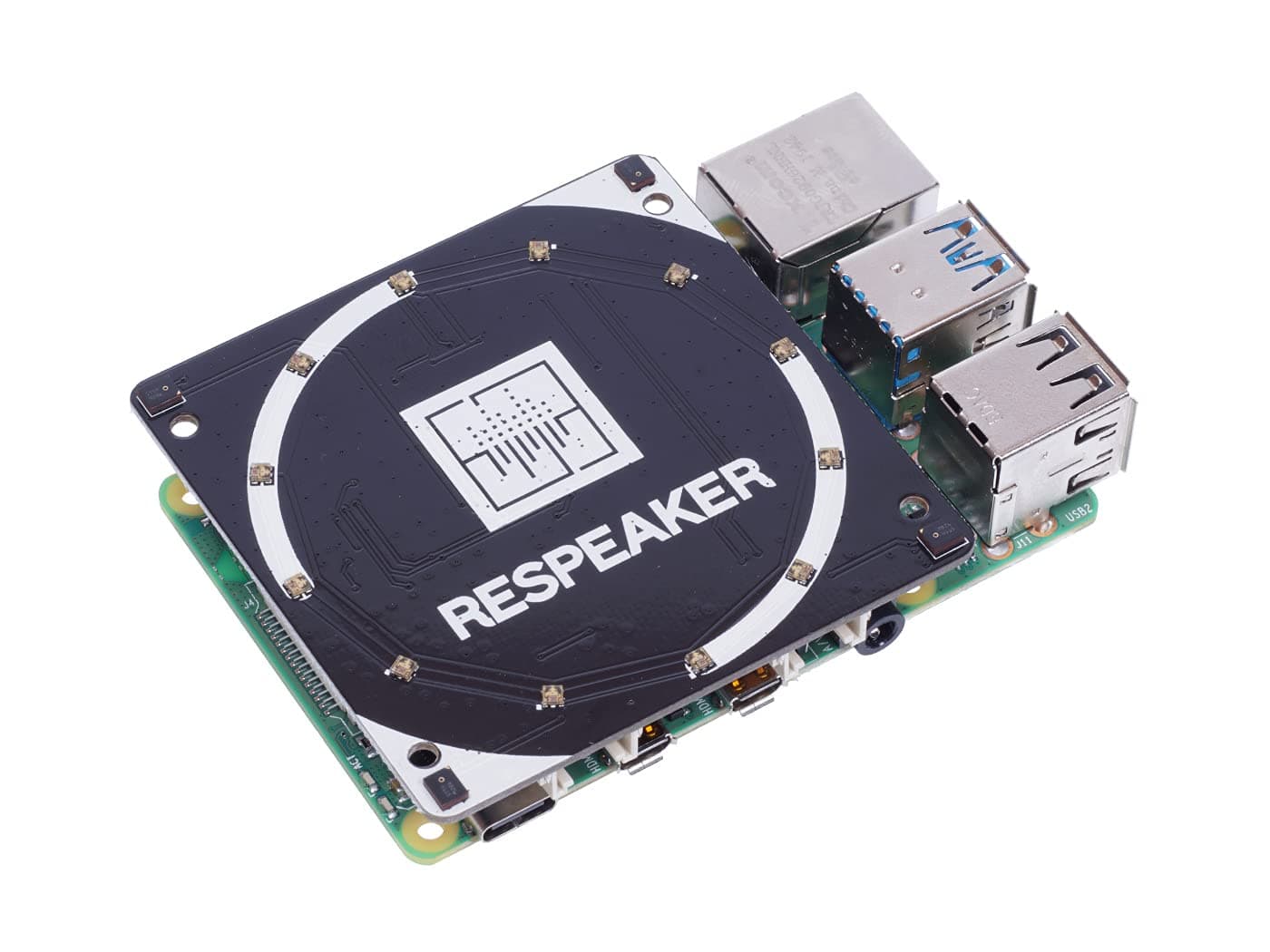 Seeed ReSpeaker 4-Mic Array for Raspberry Pi