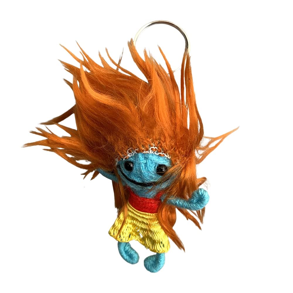 VIEFire Voodoo String Doll Keychain, 7cm