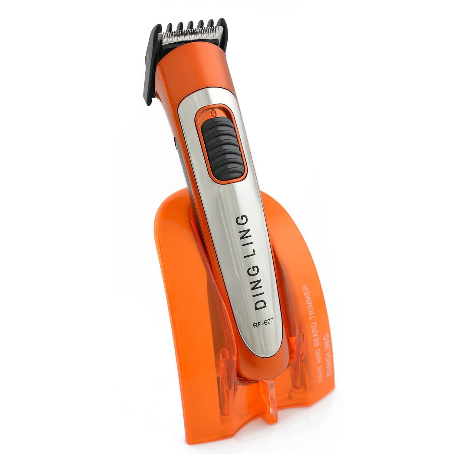 Nova Hair Trimmer - Men's Beard Trimmer - Cordless - Orange/Silver