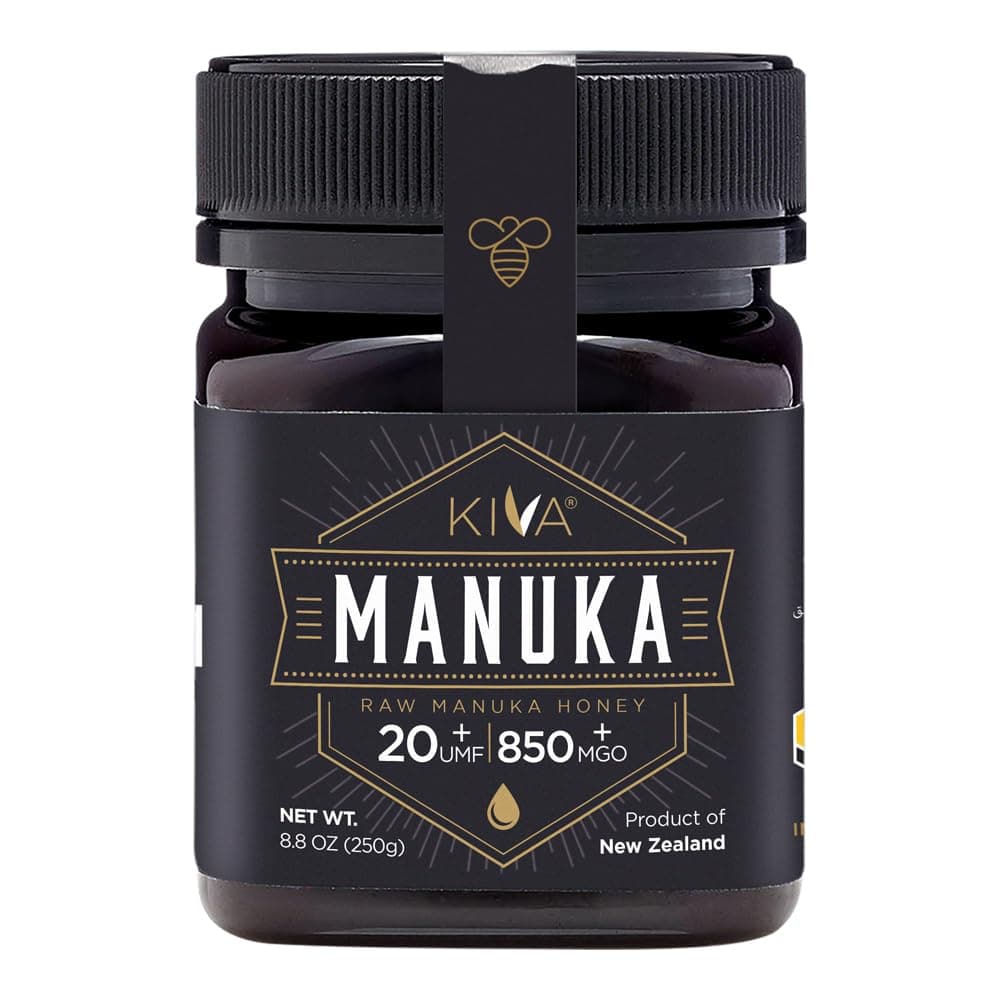 Raw Manuka Honey, Certified UMF 20+ (MGO 850+), New Zealand (250g)