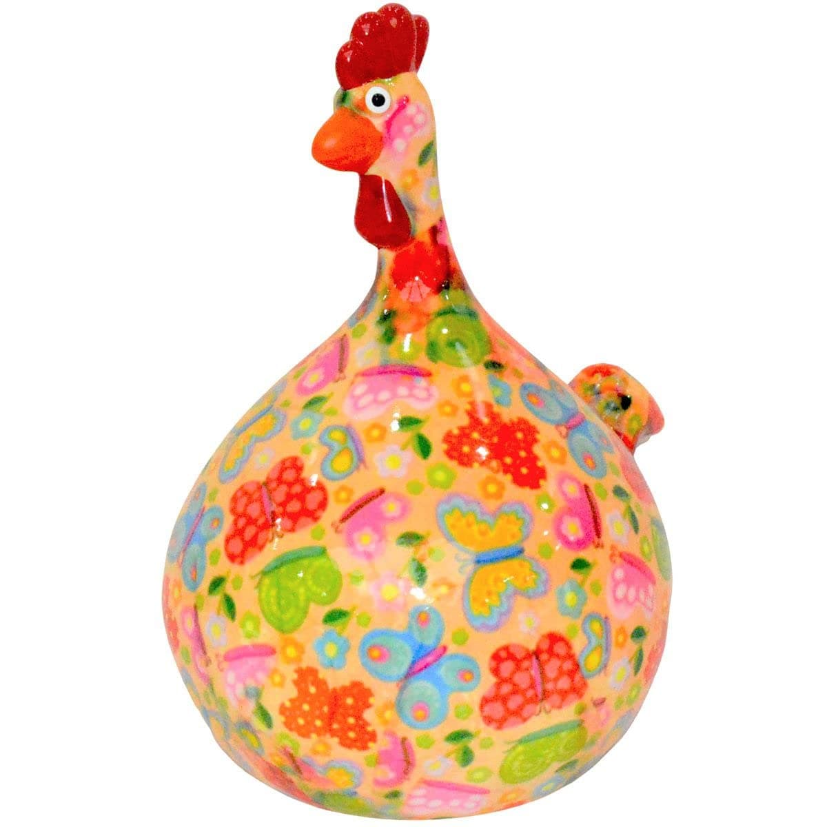 Pomme PidouHen Marie Money Box, 14.5 x 12.5 x 17 cm, Handmade,