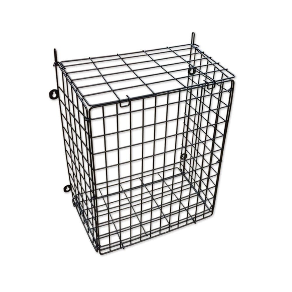 Black Letter Cage and Mail Post Box Catcher Pet Guard Flat Packed