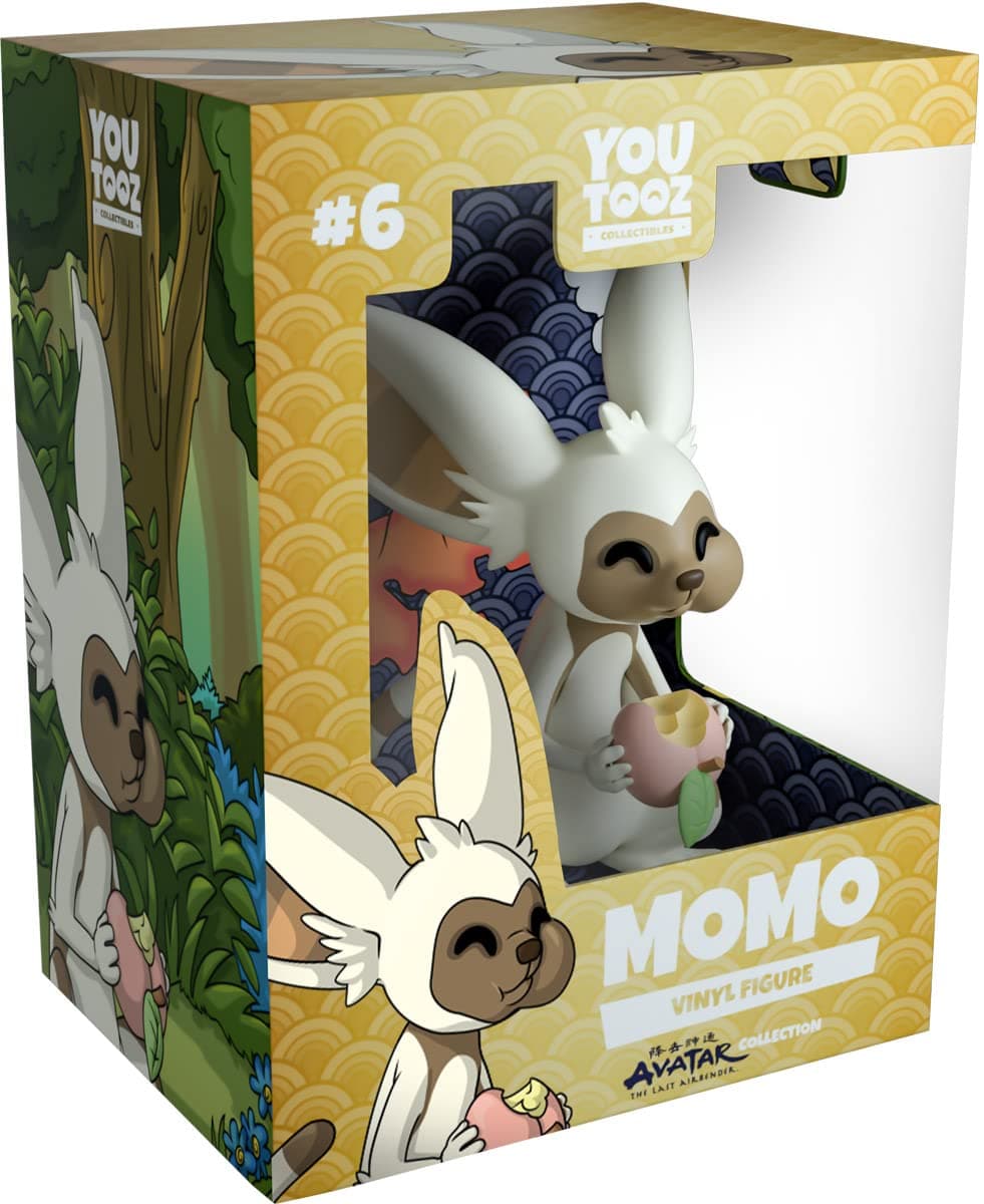 YouTooz Momo Vinyl Figure, 3.4" Momo from Avatar The Last Airbender, High Detailed Collectible Figure - Avatar The Last Airbender Collection