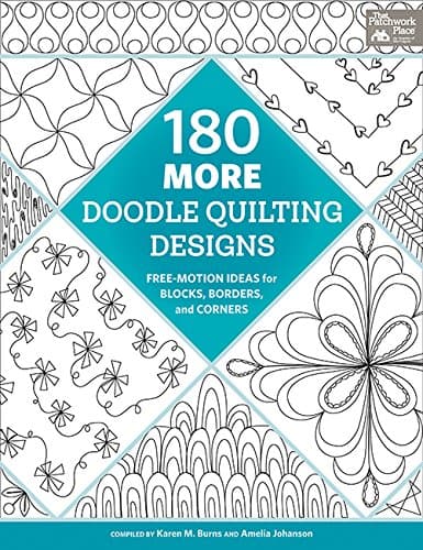 180 More Doodle Quilting Designs: Free-Motion Ideas for Blocks, Borders, and Corners