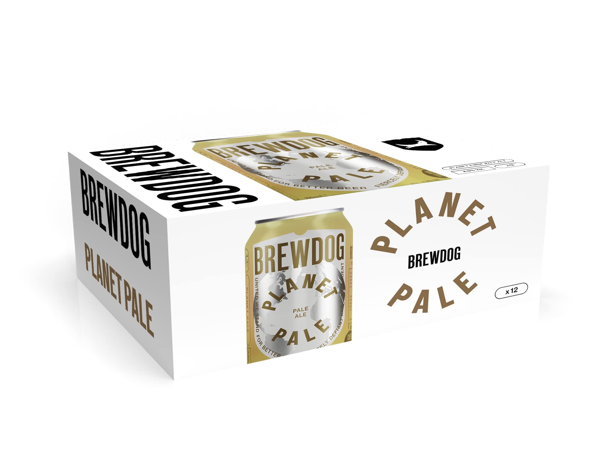 BrewDog Planet Pale Ale Gift Pack Beers - 12 x 330ml Cans