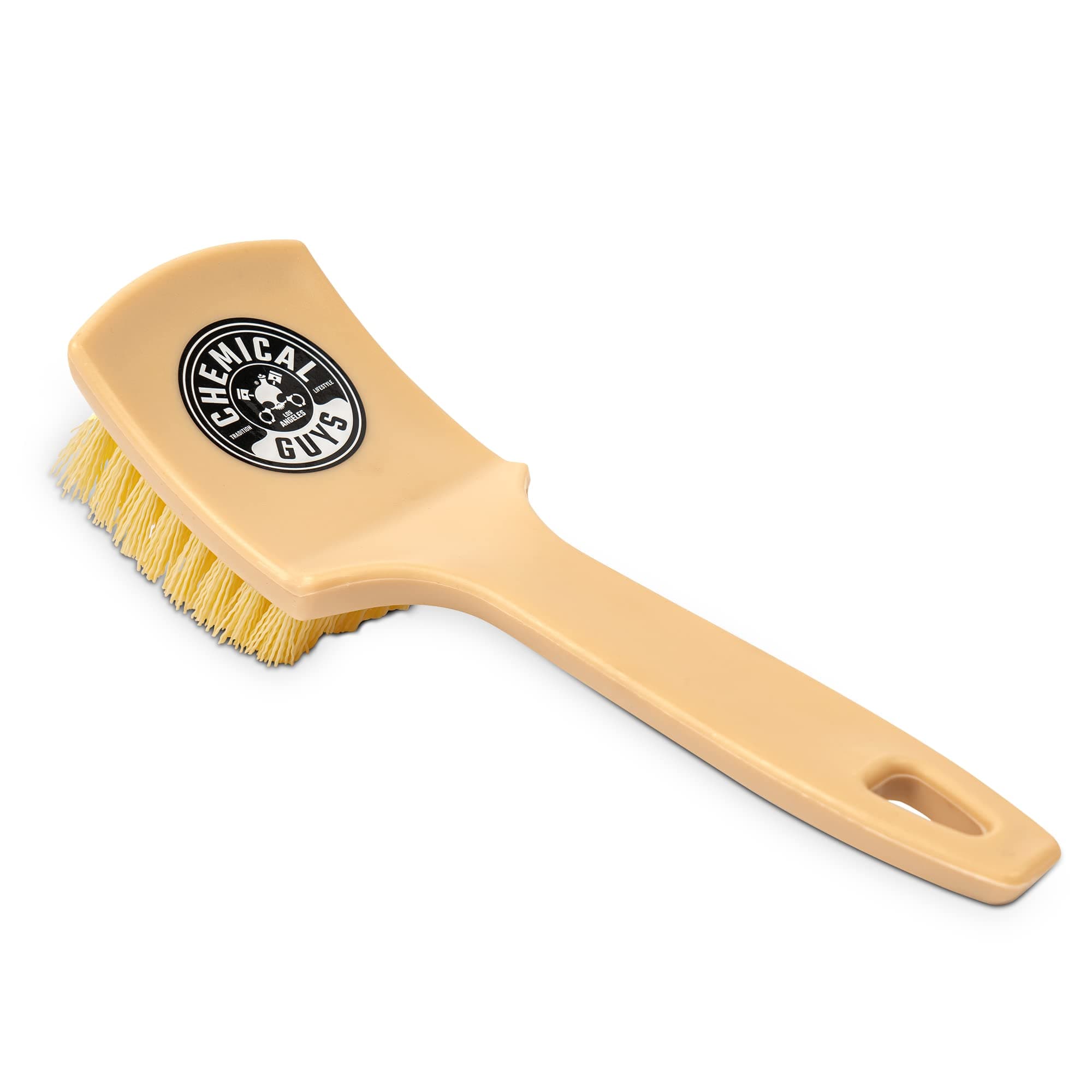 Induro 7 Heavy Duty Nifty Interior Carpet/Upholstery Cleaning Brush for Car, accg25- Beige