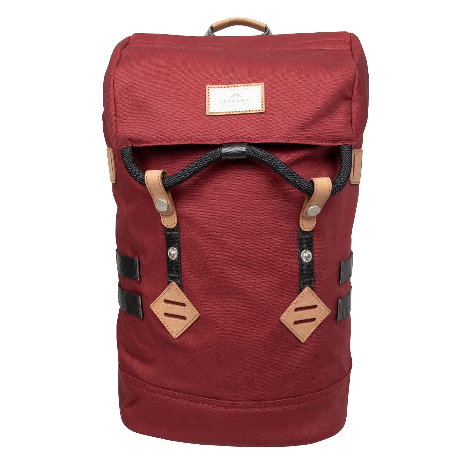 Doughnut PFC Free Series 19L Camping Bag Travel Outdoor Adventure Hiking Fashion Casual Daypack Backpack (Wine)