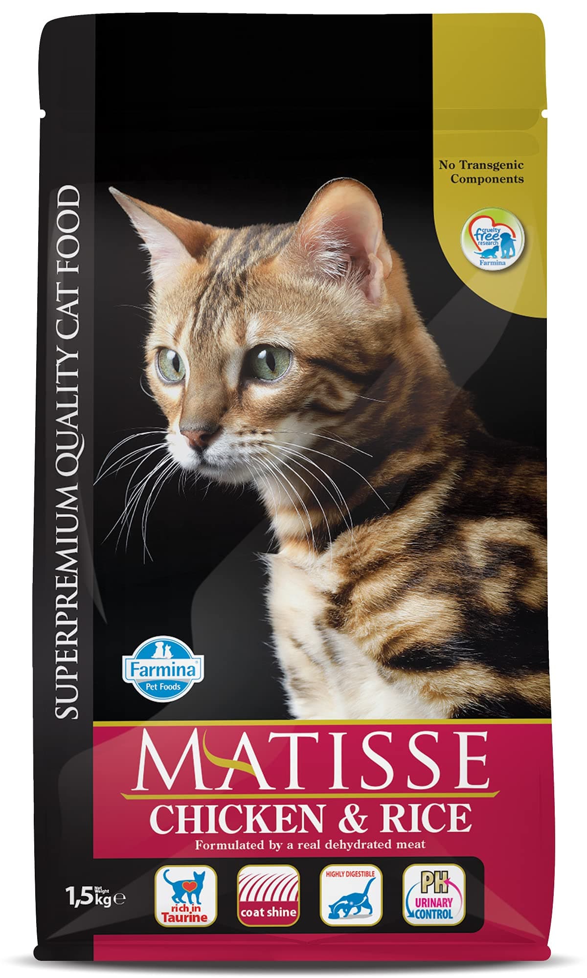 Pet Foods MATISSE CAT CHICKEN&RICE 1.5 Kg