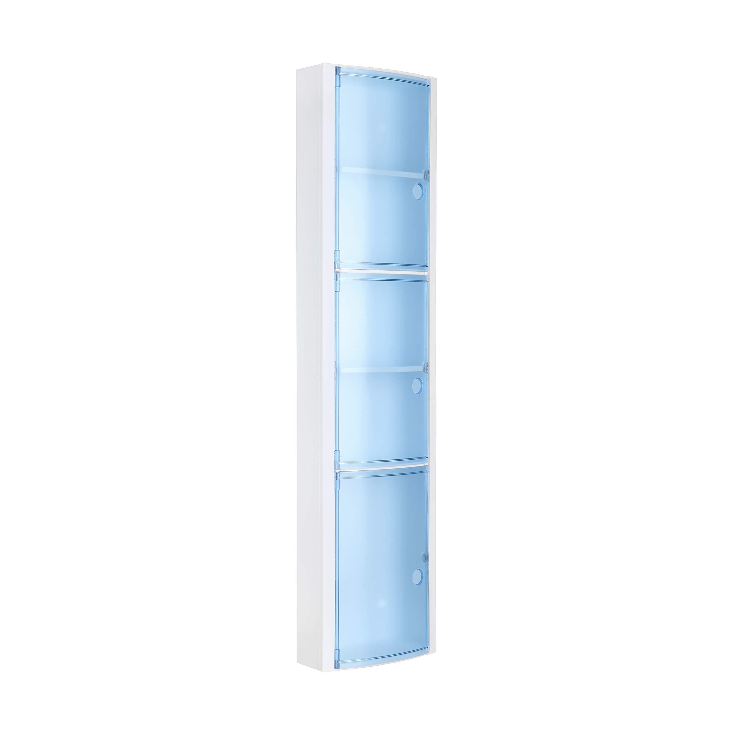 Vertical Cabinet, Polypropylene, Blue, One Size