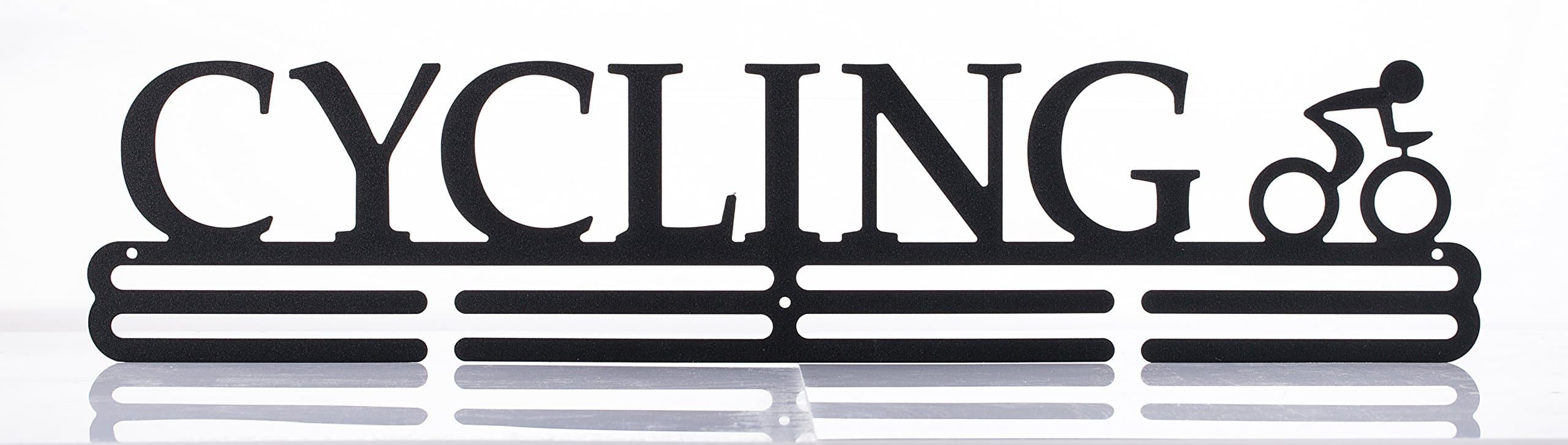 Sports Medal Holder Medal Hanger Cycling Carbon Steel Two Tiers Professional Wall Mount