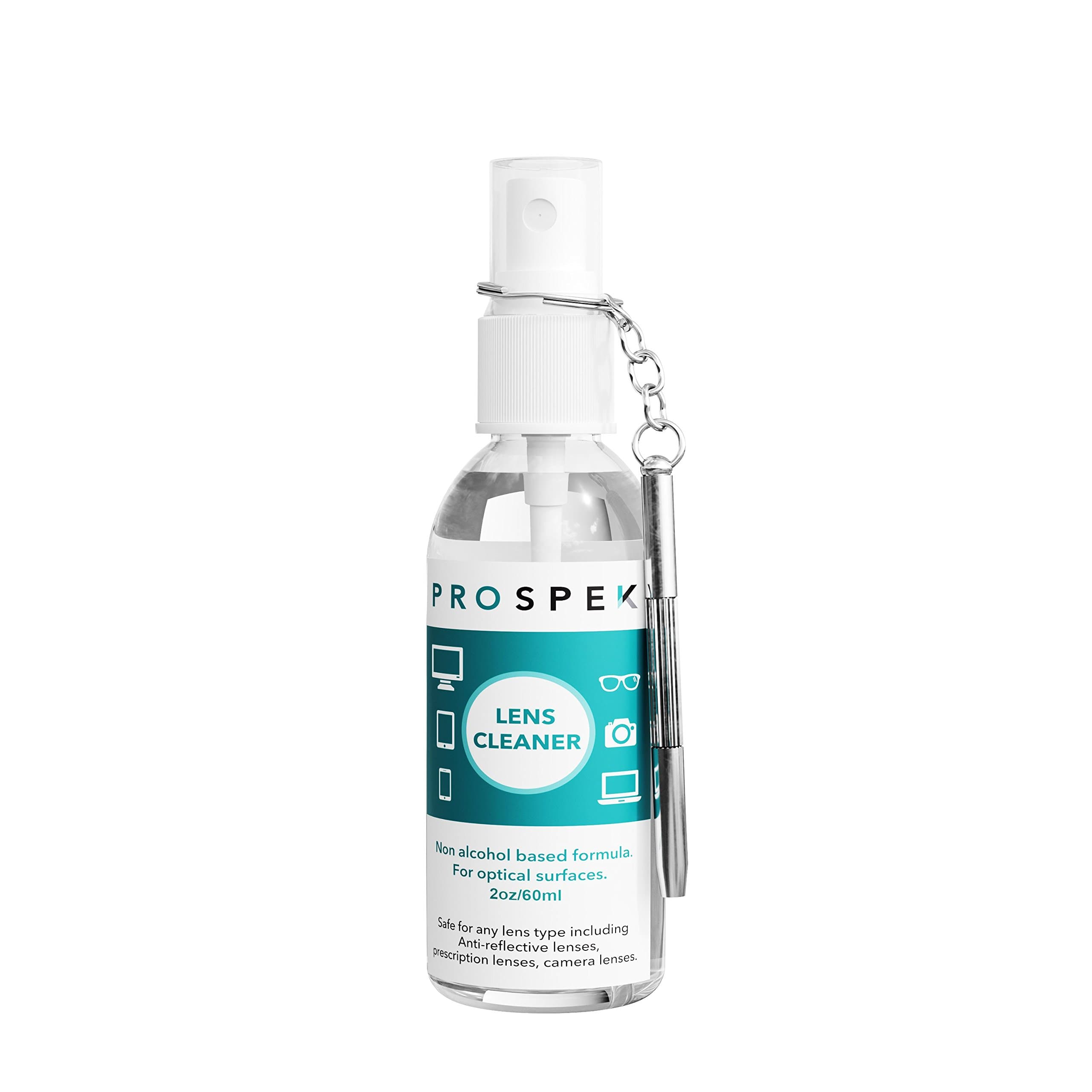 Eye Glasses Cleaner Spray - 2oz and Microfiber