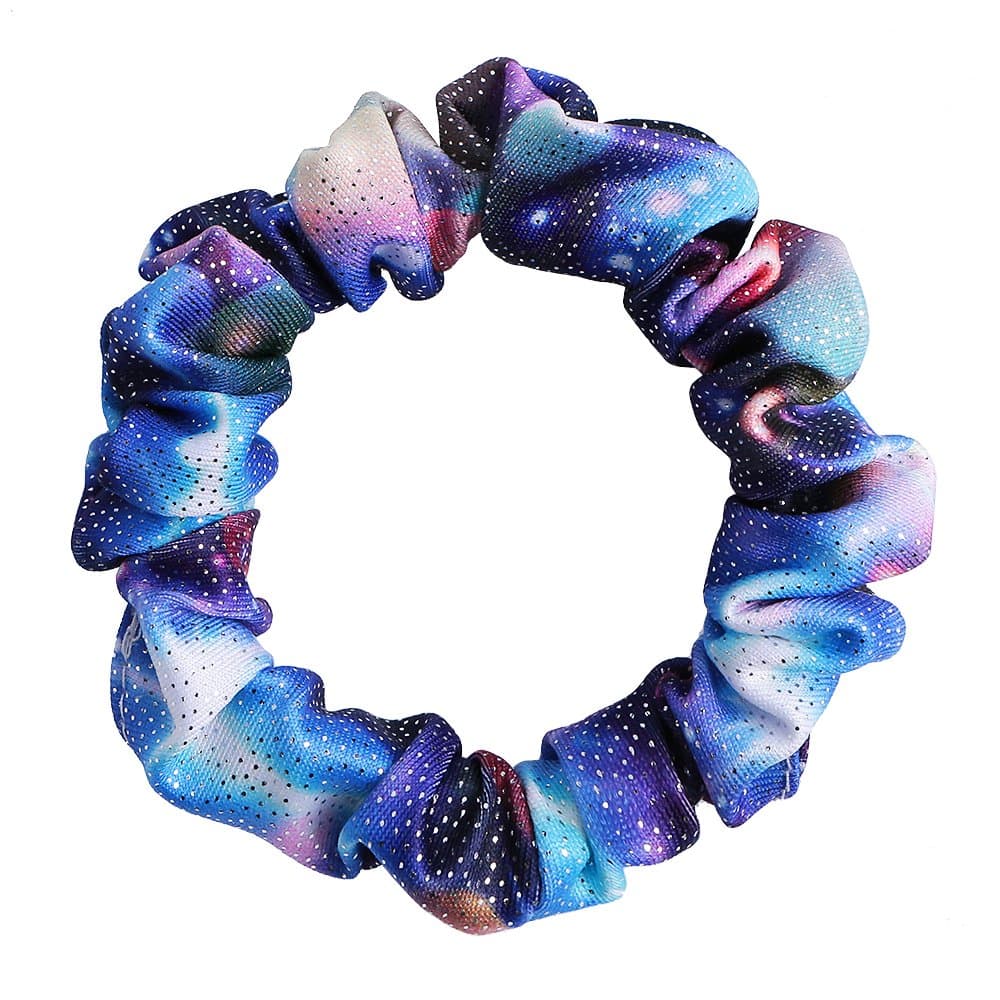 ZNYUNE Girls Leotards for Gymnastics Dancing Ballet Galaxy Fish Scales Stretchy Sparkle Print Tank Leotard