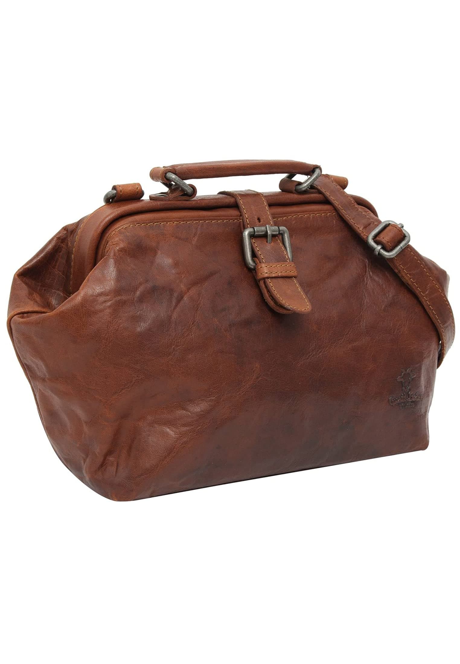 Gusti Fanny pack leather - Lillith Bum bag Festival bag small brown leather