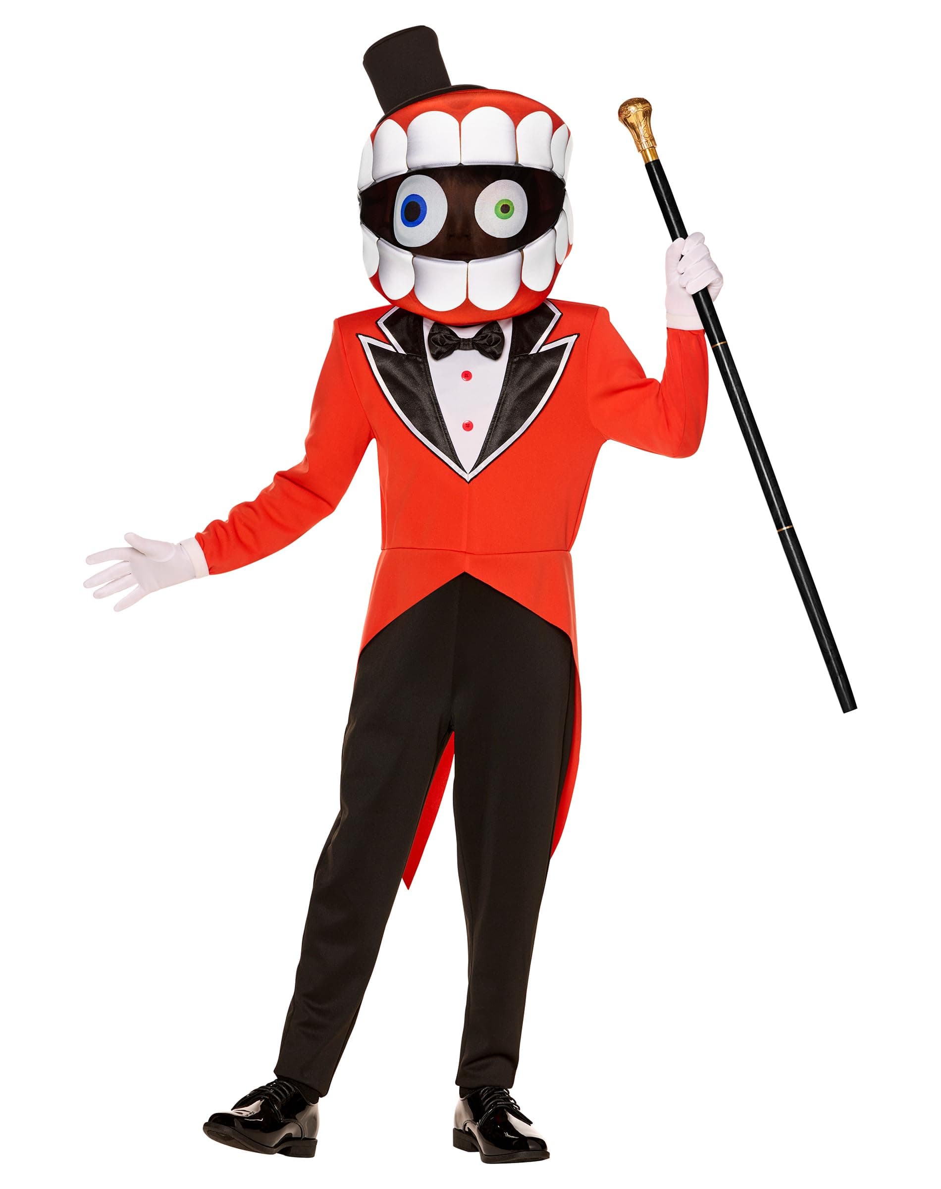 Spirit Halloween The Amazing Digital Circus Kids Caine Costume | Officially Licensed | Complete with Accessories