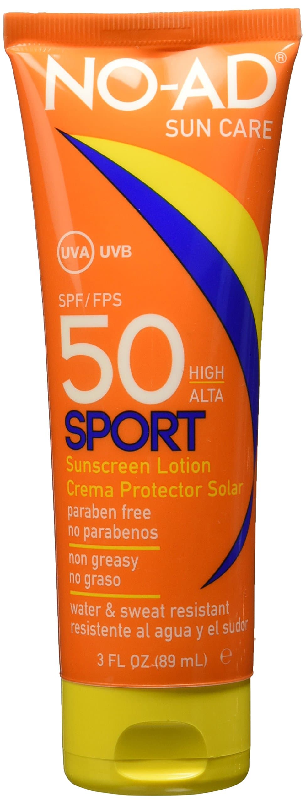 No-ad Sport Sunscreen Lotion SPF 50 3 Oz