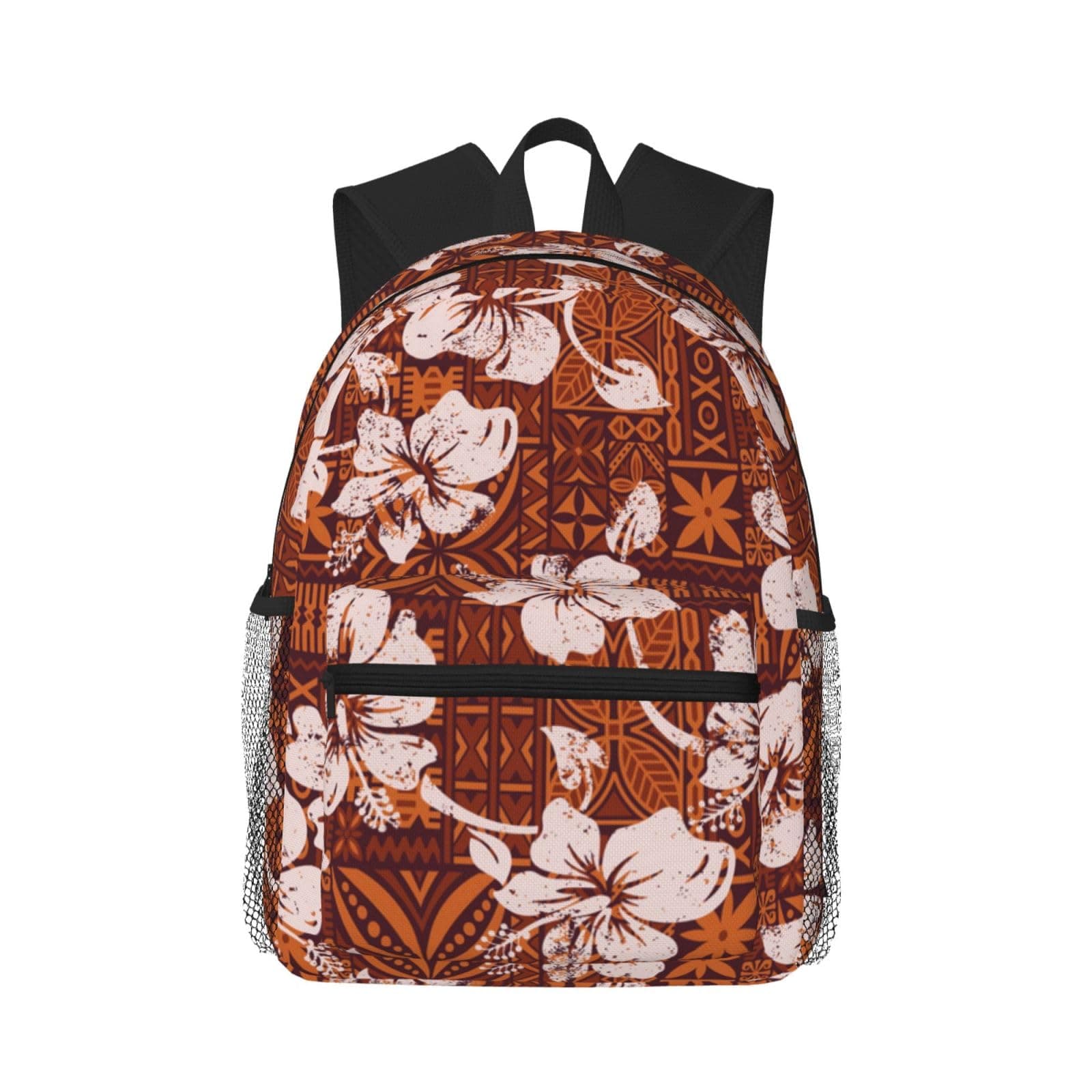 Vbcdgfg Vintage Hawaiian Hibiscus Flowers Backpack, Laptop Backpack for Adults