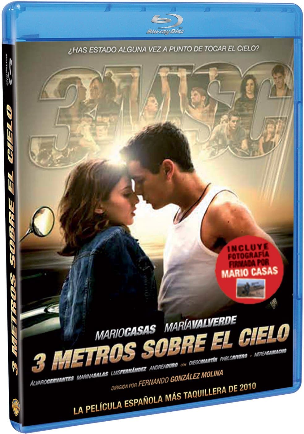 Three Steps Above Heaven (2010) ( Tres metros sobre el cielo ) ( 3 Steps Above Heaven ) [ NON-USA FORMAT, Blu-Ray, Reg.B Import - Spain ]
