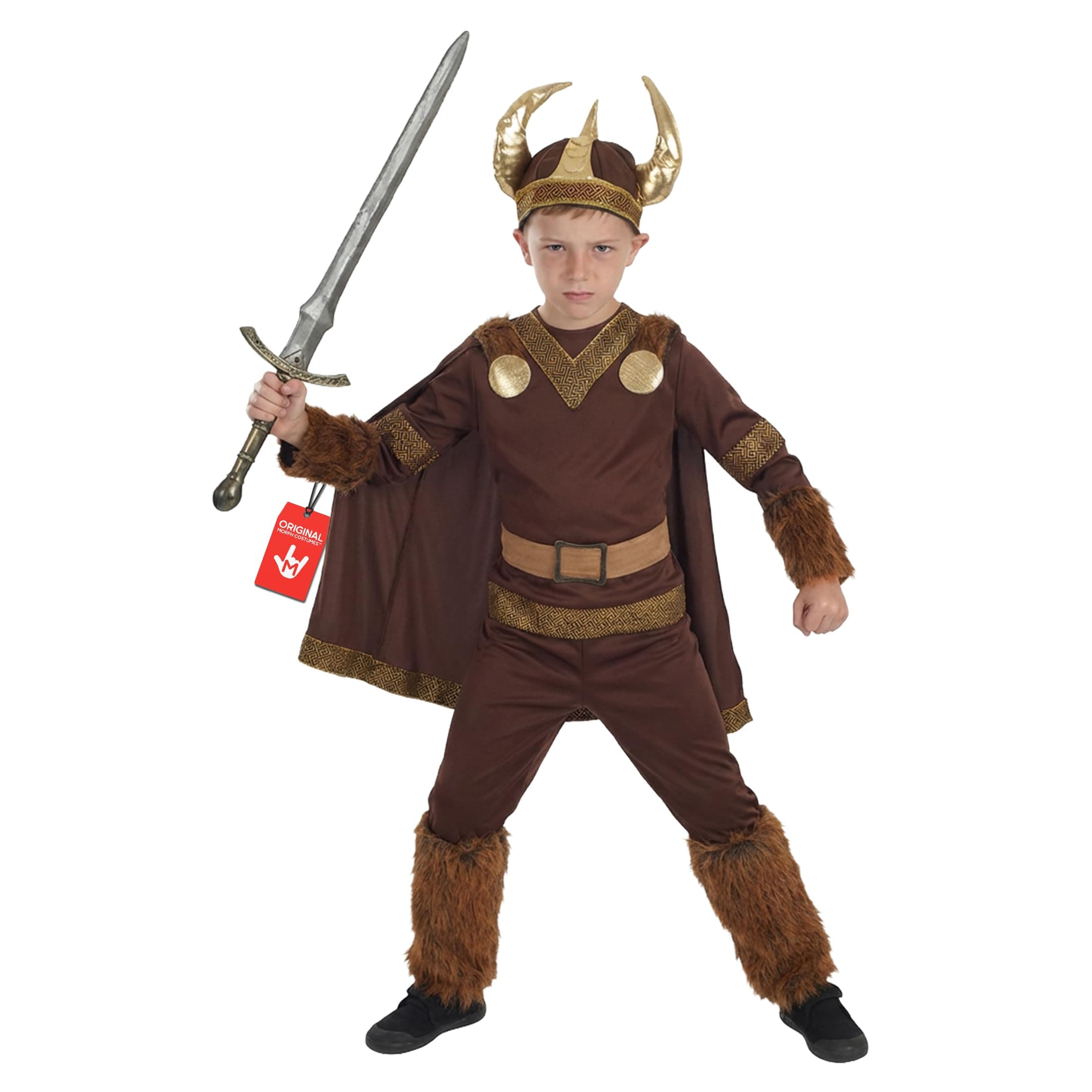 Fun Shack Viking Costume Kids, Boys Viking Costume, World Book Day Costumes for Boys, World Book Day Costumes for Kids