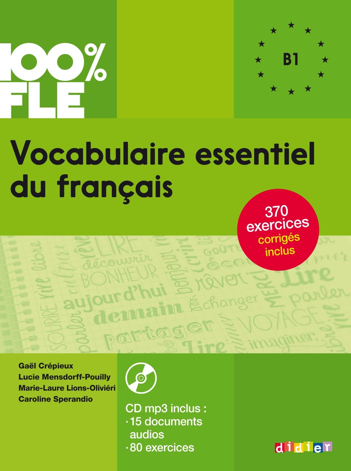 Vocabulaire essentiel du francais: Livre B1 + CD MP3