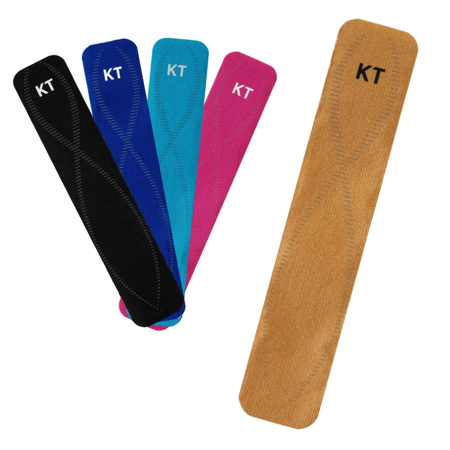 KT Tape Pro Synthetic Kinesiology Therapeutic Sports Tape, 20 Precut, 10” Strips