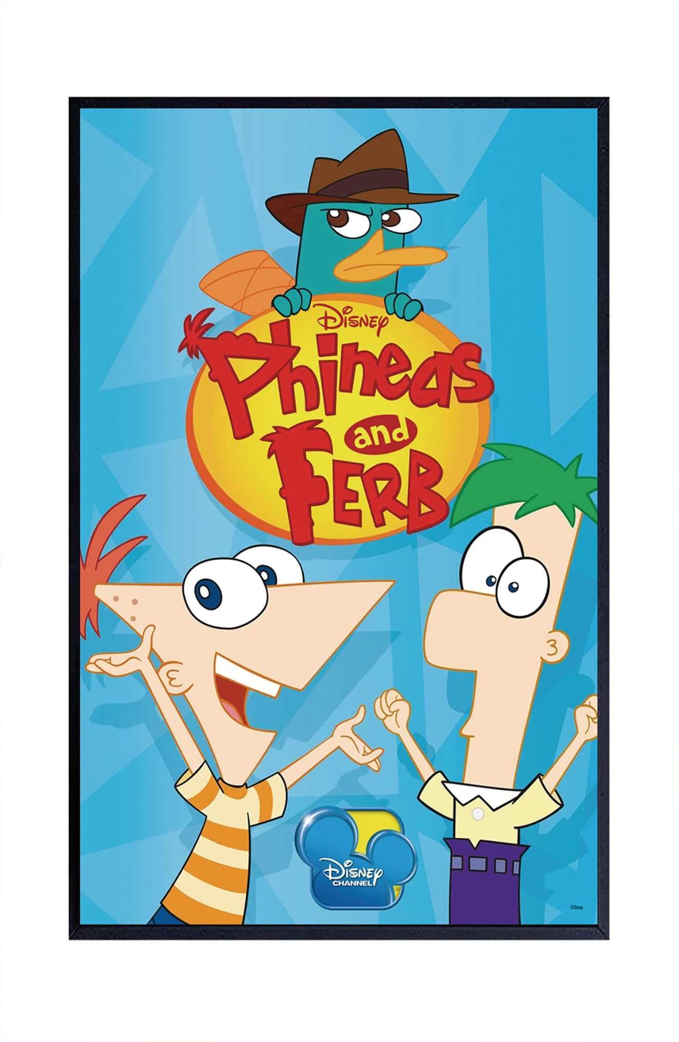 XIHOO Christ-EZ Anime Cartoons Phineas and Ferb Wall Art Print Poster Home Decor Premium - Matte poster Frameless Gift 11 x 17 inch(28cm x 43cm)