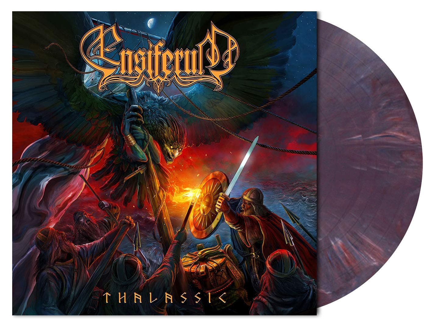 Ensiferum 'Thalassic' Gatefold LP 180g Purple Blue Marbled Vinyl w/poster