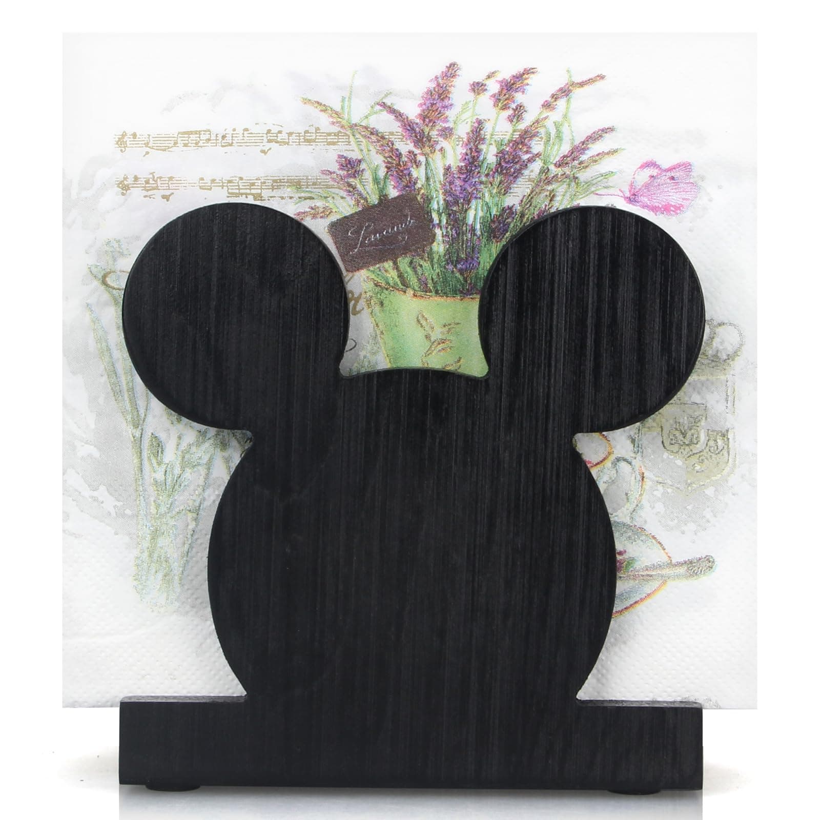 Cute Wooden Napkin Holder for Table Decor Kitchen Napkin Holder Bathroom Desk Accessories Modern Cocktail Napkin Holder Funny Decorative Xmas Home Decor Farmhouse Wood Cool Christmas Napkin Holders