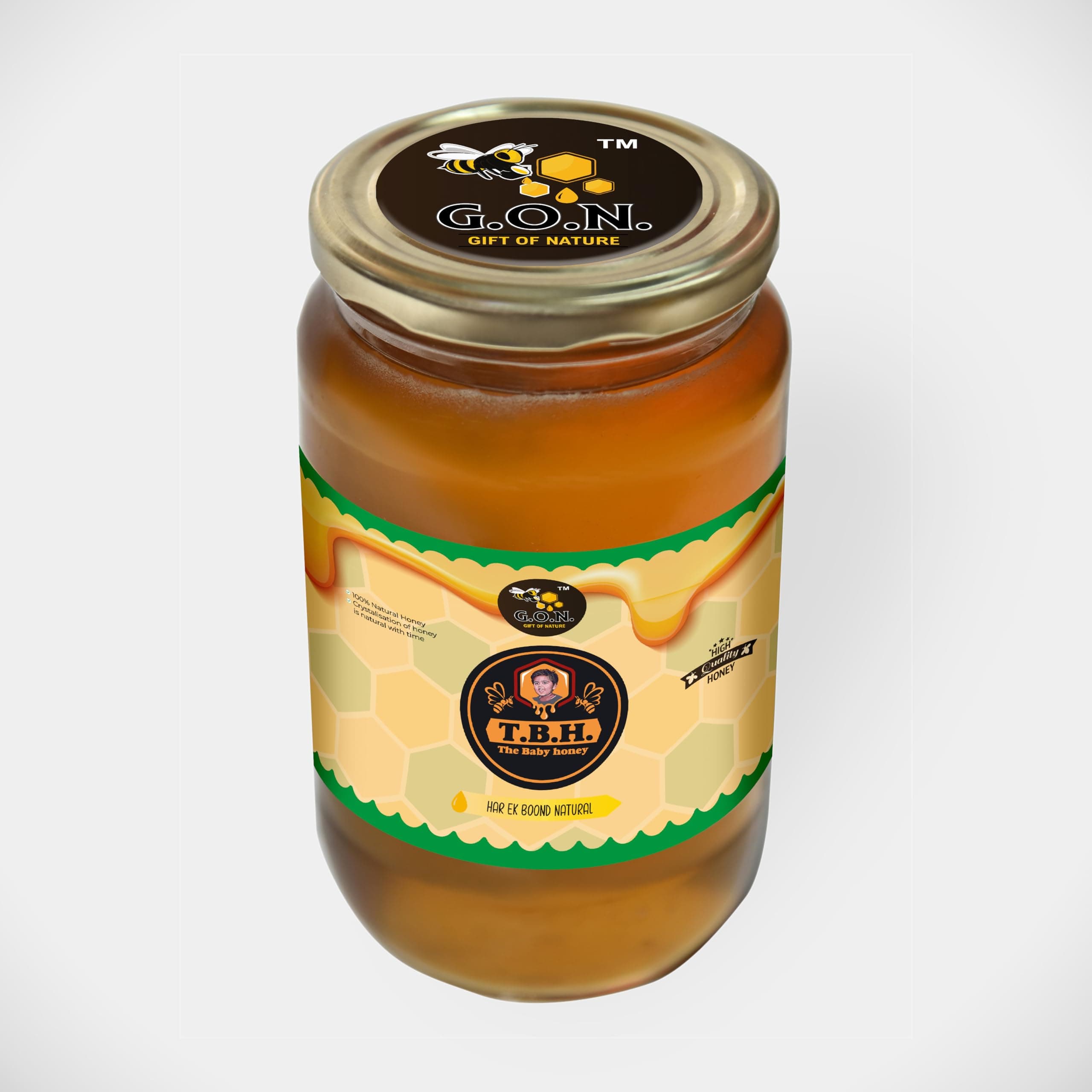 GON GIFT OF NATURE Baby Honey | 1 KG Pack