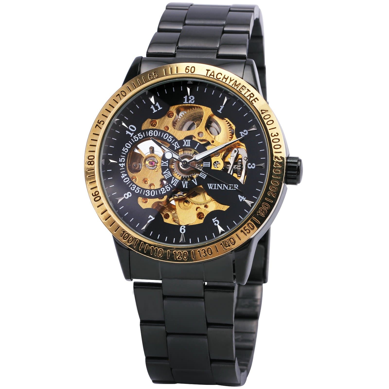 Winner Classic Automatic Watches Men Brand Skeleton Mechanical Wristwatch