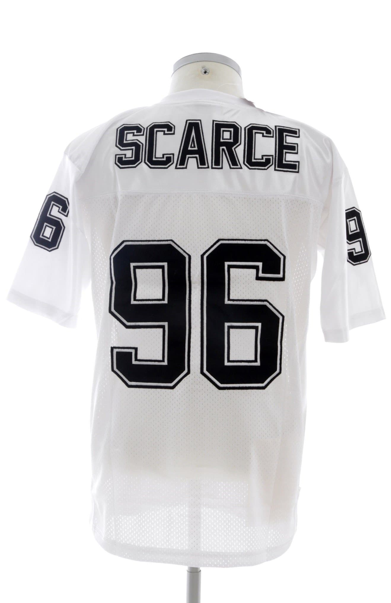 Scarcewear white 96 nfl mesh jersey size XL