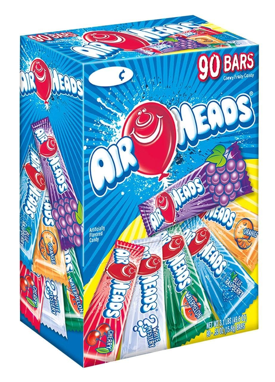 Product of Airheads Chewy Fruit Candy, Variety Pack, 90 ct.