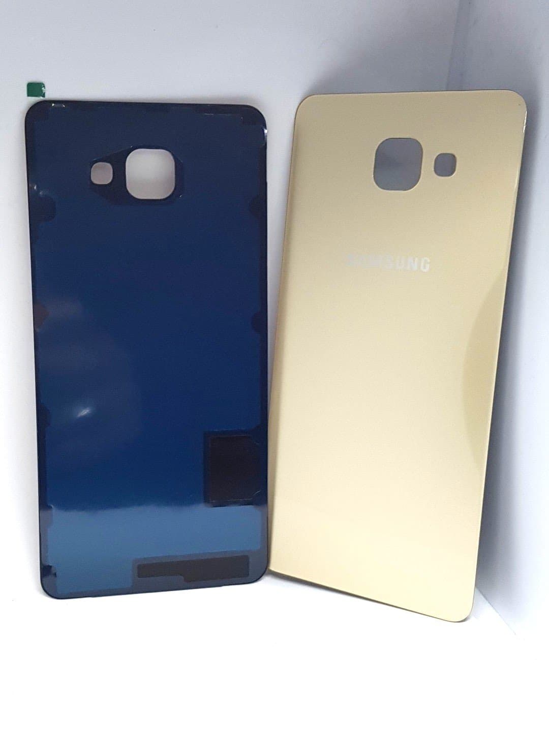 Gold Golden Back Rear Glass Replacement Battery Cover Housing With Adhesive Tape Glue For Samsung Galaxy A7 2016 SM- A710F A7 16 From MRQ UK