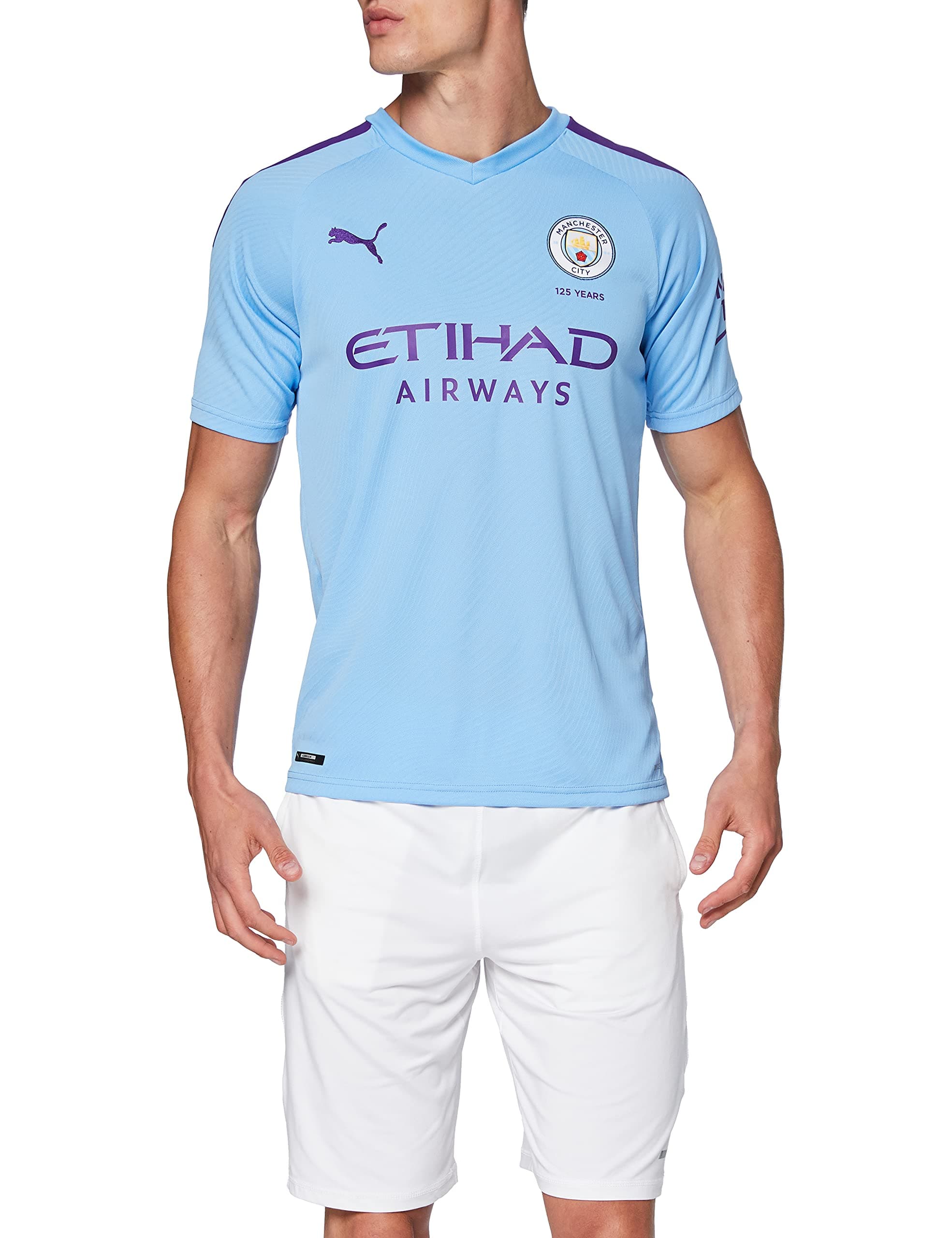 PUMA Men's MCFC Home Shirt Replica Top1 Player Trikot