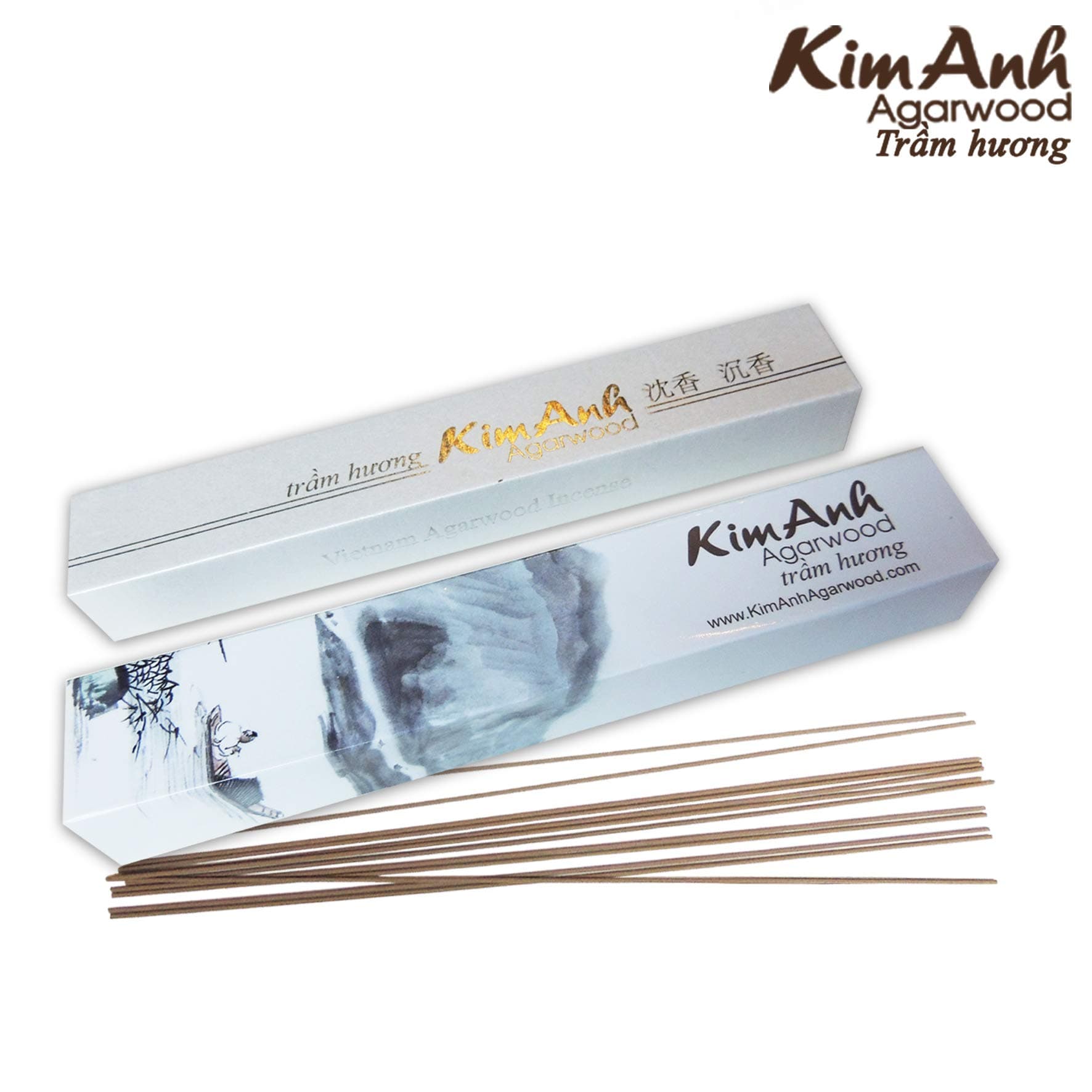 Incense Sticks Grade B -Vietnam Agarwood Aligawood Aloeswood Incense Sticks - Premium Incense Sticks - Meditation oudh Incense Sticks – Tibetan Incense Sticks 20g, 110 Sticks