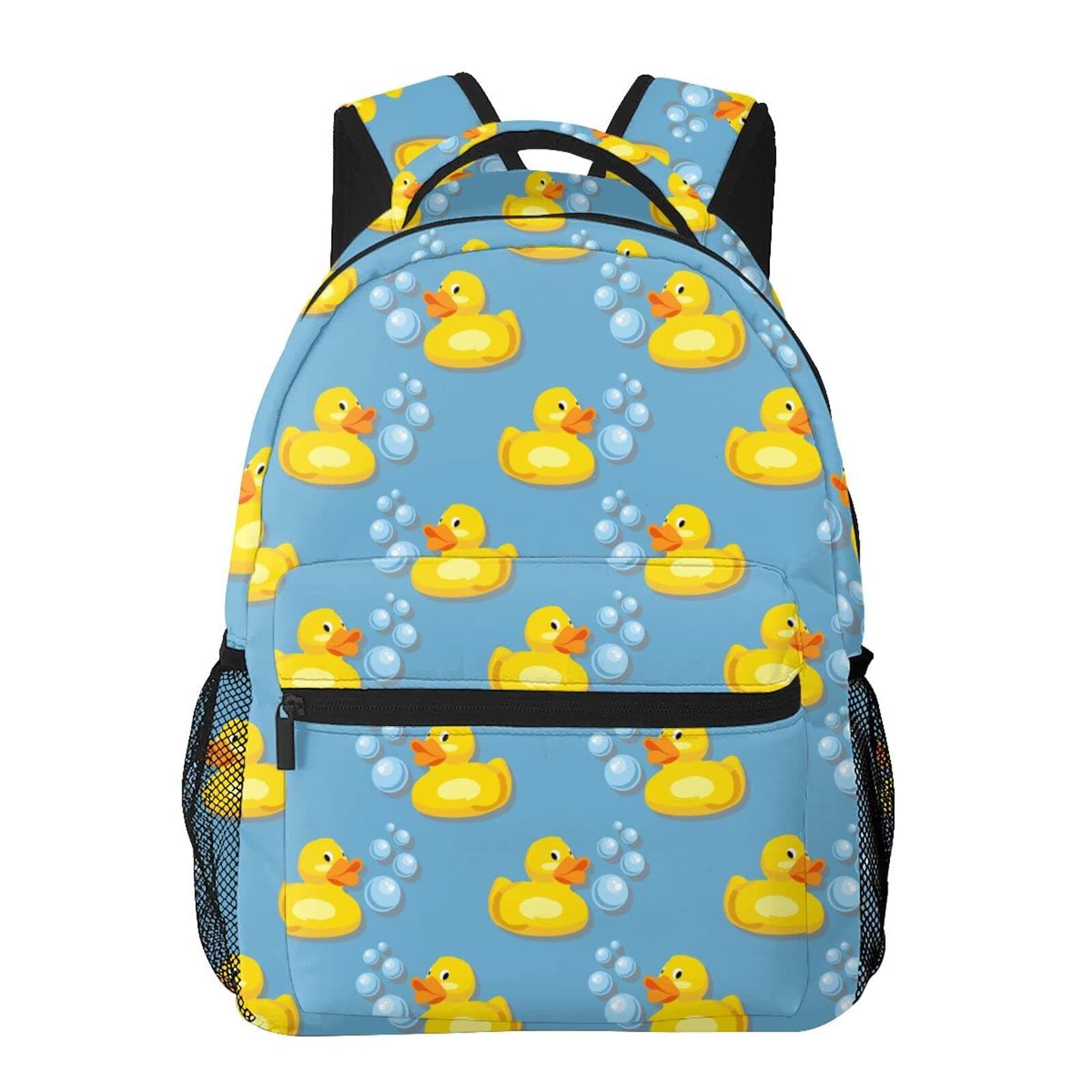 genericRubber Duck Travel Hiking Backpack Bookbags Daypack Laptop Bookbag Shoulder Bag Casual Camping Sports For Men Women Boy Girl