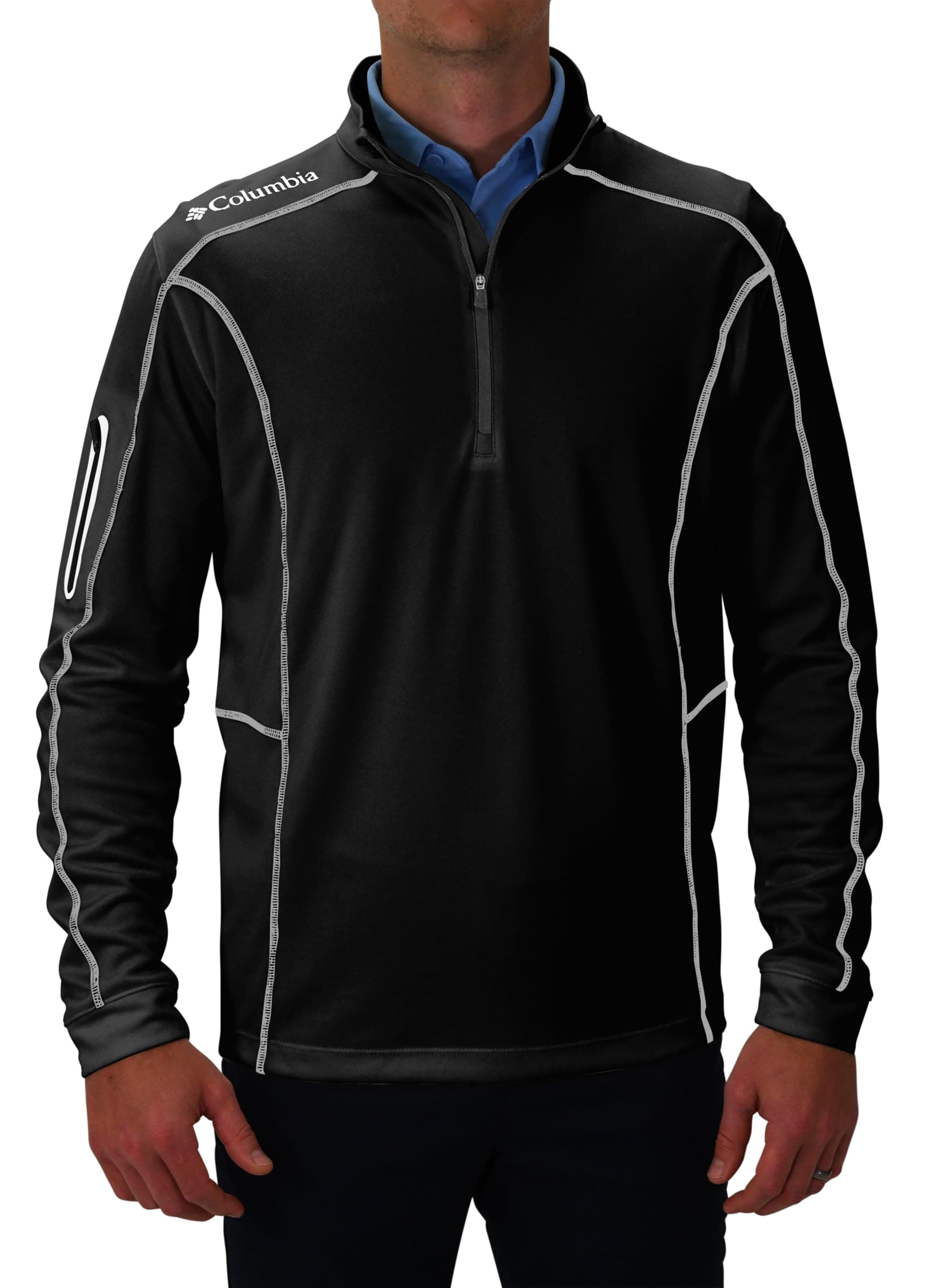 Men's OMNI WICK Shotgun 1/4 Zip Pullover Breathable Long Sleeve