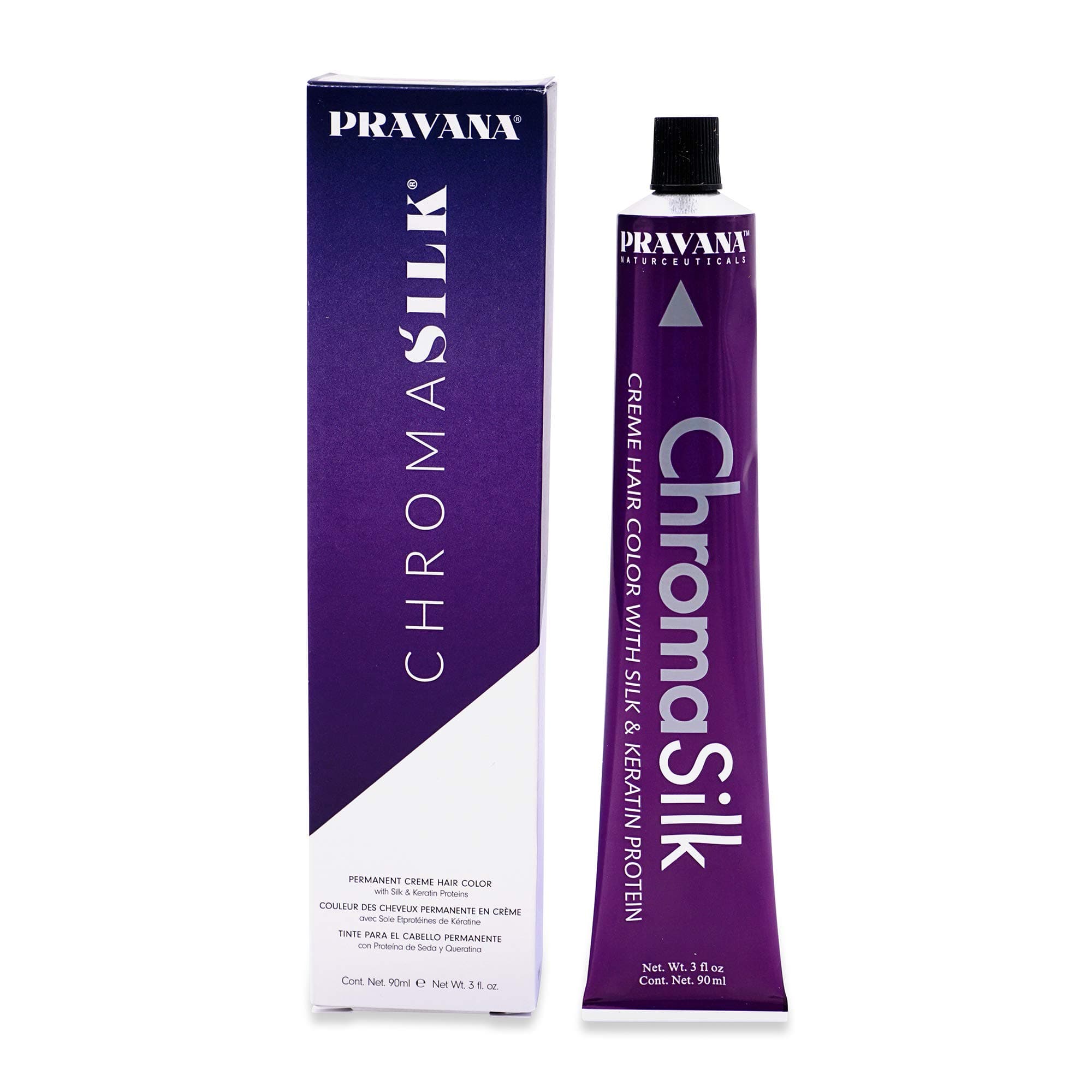 Pravana Chromasilk Creme Hair Color 5.31 Light Golden Ash Brown 3oz