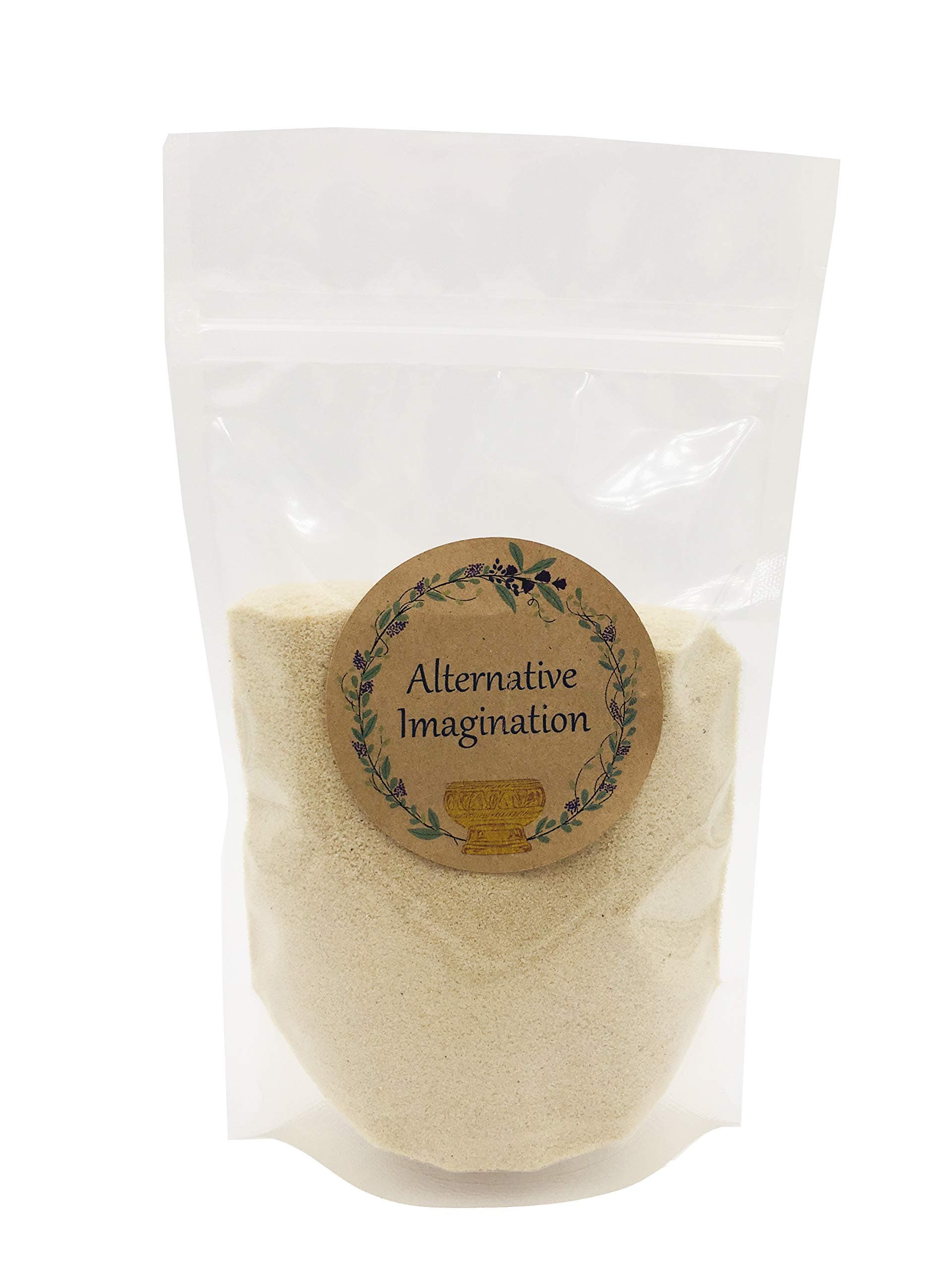 Beige Sand - Fine Colored Sand for Ritual Use, Zen Gardens, Incense Burners, Smudging Bowls, Unity Ceremonies, Mandalas, Spiritual Practices, Arts & Crafts by Alternative Imagination (1 Pound)