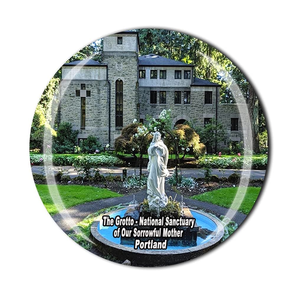 Portland Oregon USA America Fridge Magnet Crystal Tourist Souvenir Gift Collection Refrigerator Magnetic Sticker