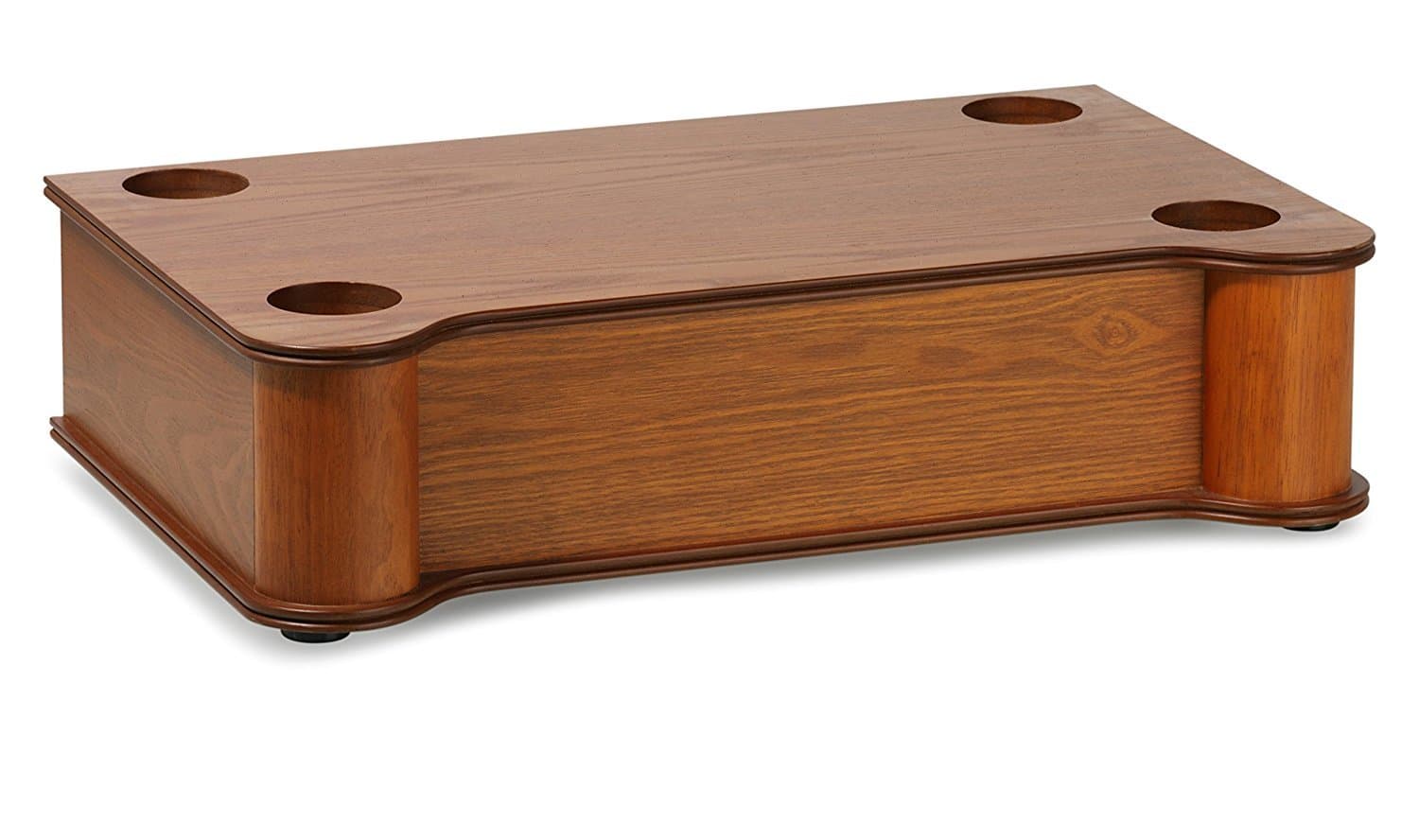 Ricatech Wooden Jukebox Stand - Juke box Plinth is Compatible with RR2100 and RR3100 Ricatech Jukebox Models (Paprika (Light Colour))