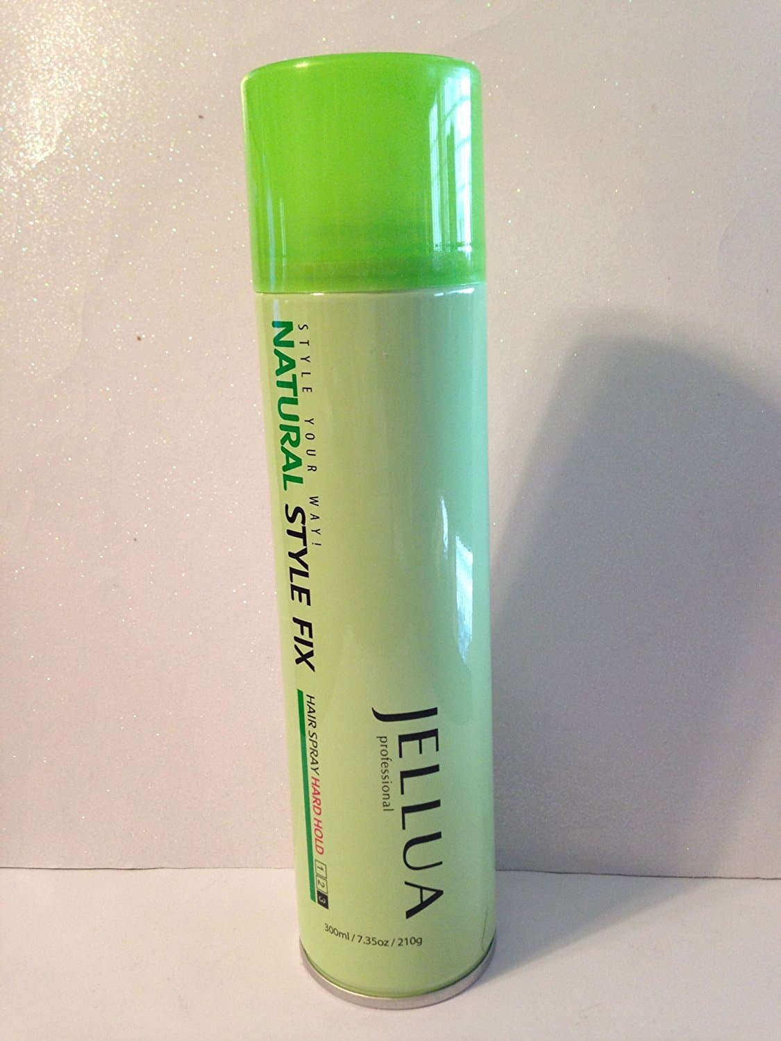 Jellua Natural Style Fix Hard Hold Hairspray With Argan & Vitamin E - 7.35oz