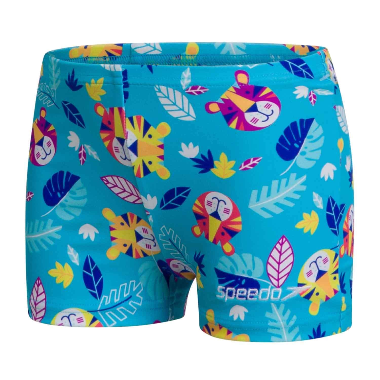 Boy's Jungleterry Digital Allover Aquashort Swim Briefs (pack of 1)