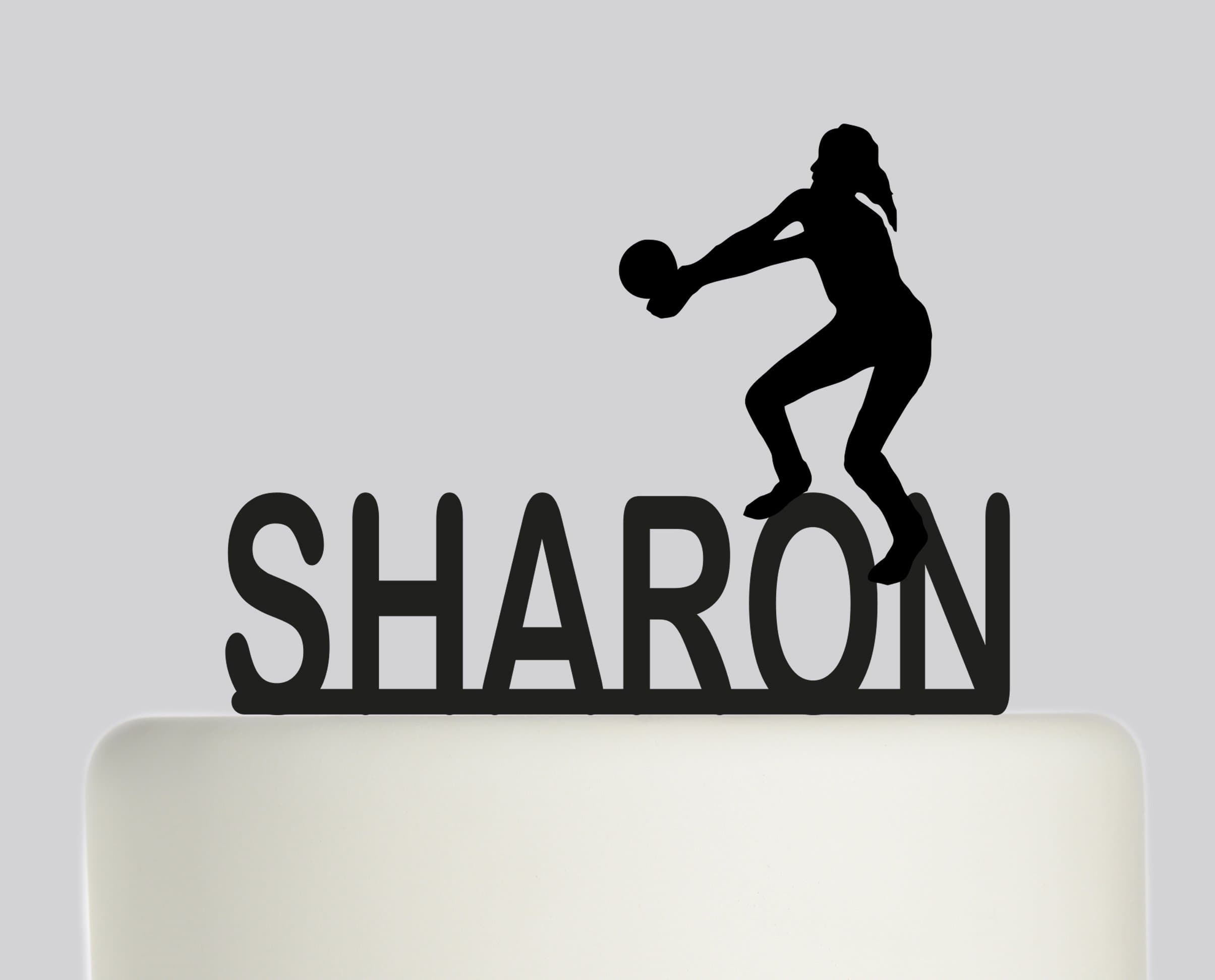 Large Birthday Cake topper Volleyball, Personalised with YOUR NAME. Ideal birthday cake decoration, birthday party Acrylic cake topper, Available in Gold Mirror, Gold Sparkle, Silver Mirror, Silver Sparkle, Bronze Mirror, Black,Blue, Pink, Red,Purple, Yellow and White