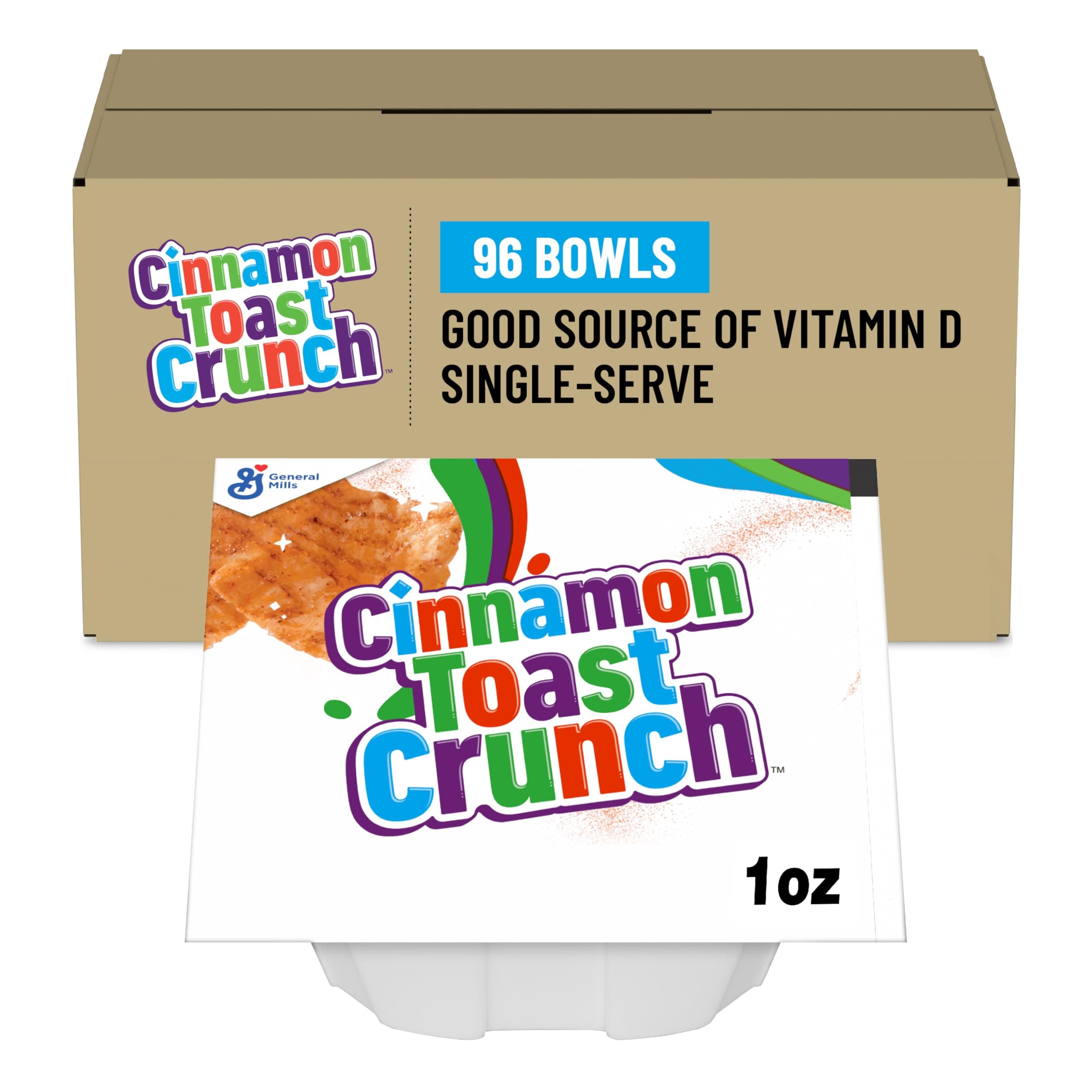 Cereal Single Serve Bowl, 1 Oz (Pack of 96)