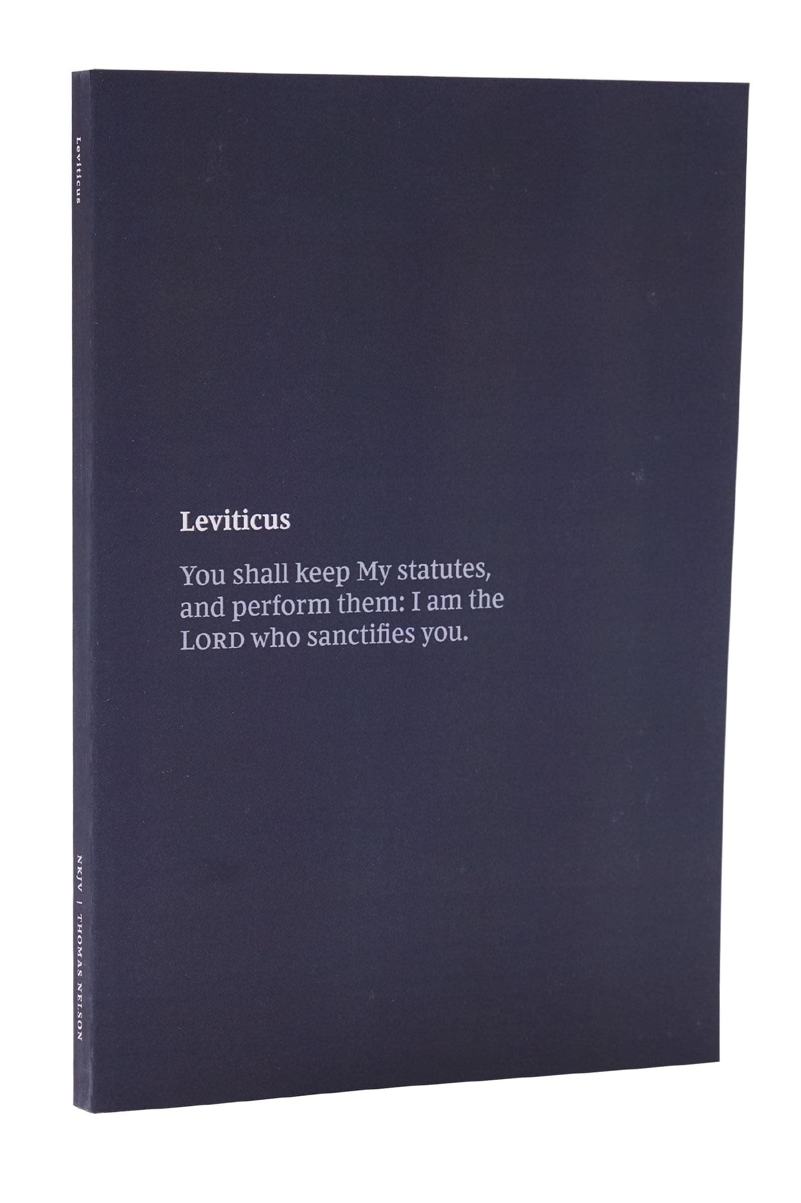 NKJV Bible Journal - Leviticus, Paperback, Comfort Print: Holy Bible, New King James Version