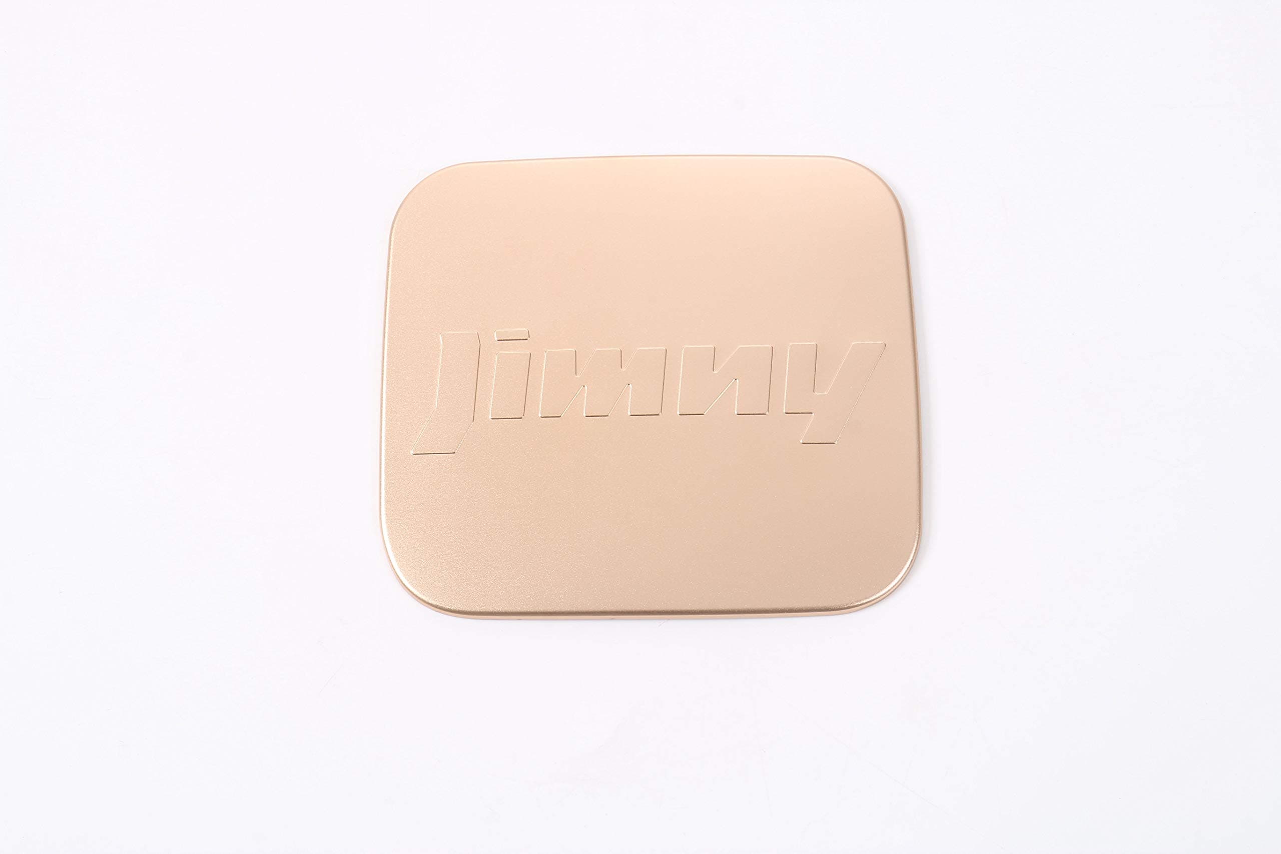 Silver Aluminum alloy Car Interior Gas Tank Cap Cover, Jimny Gas Tank Door Cap Cover 1pc for Jimny 2007-2017